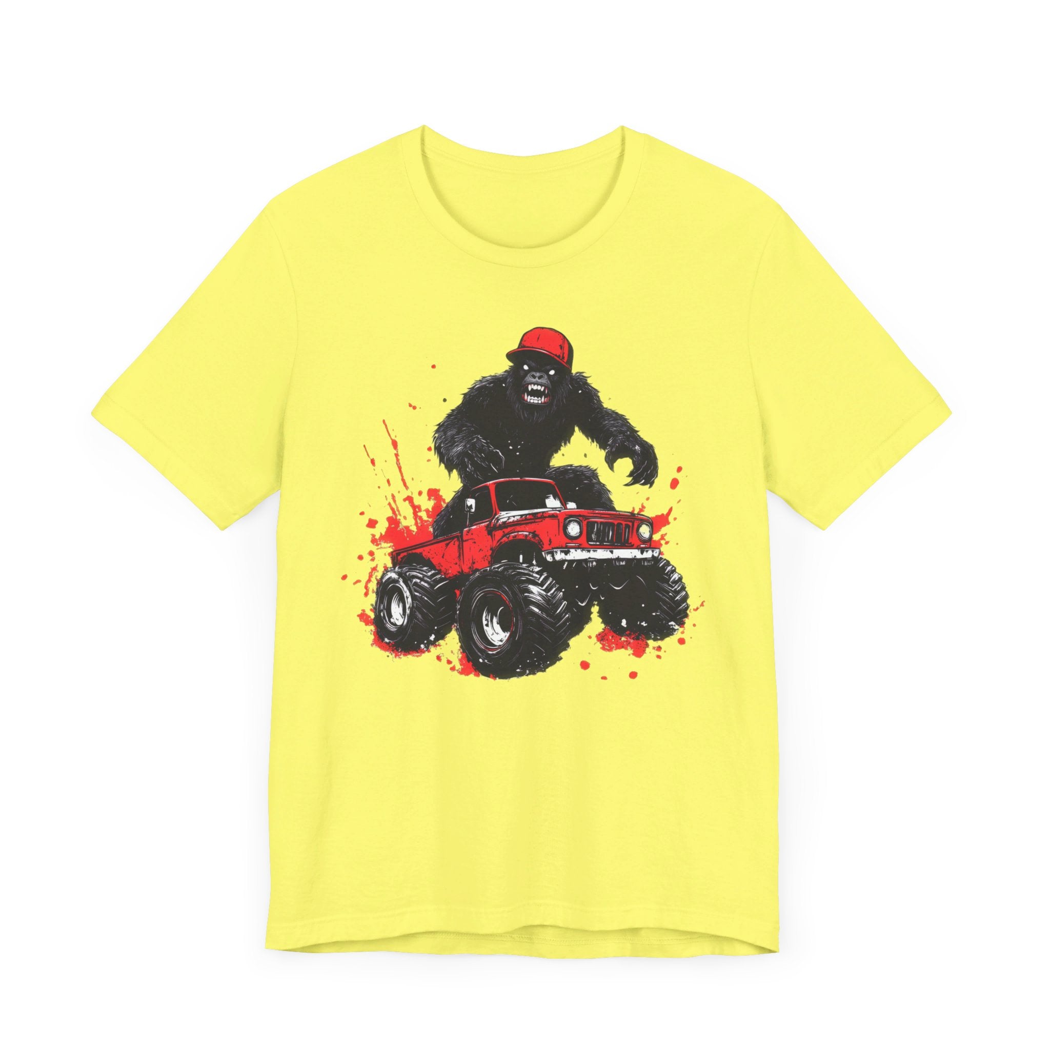 Bigfoot Monster Truck T-Shirt Funny Adventure Design