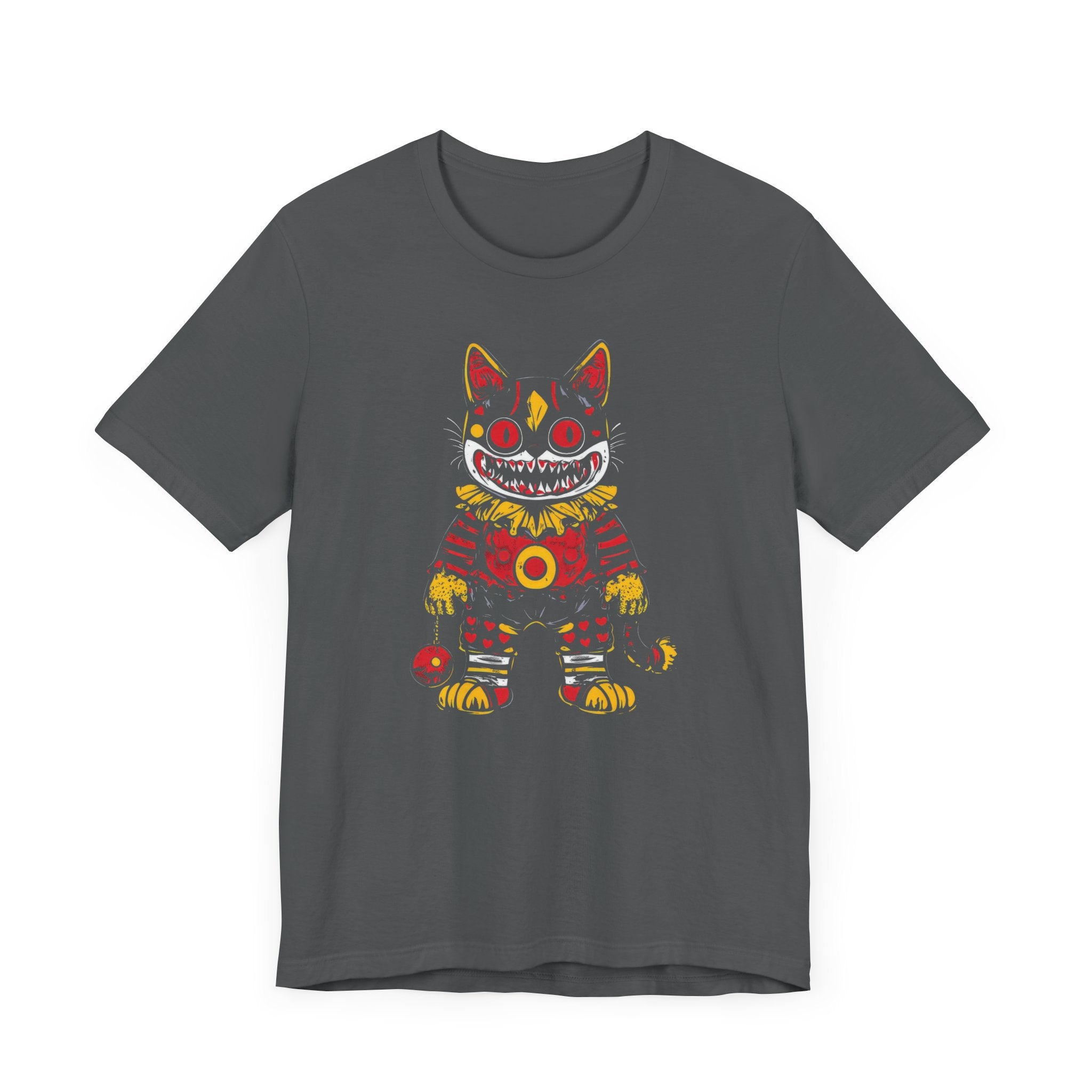 Creepy Clown Cat Graphic Tee