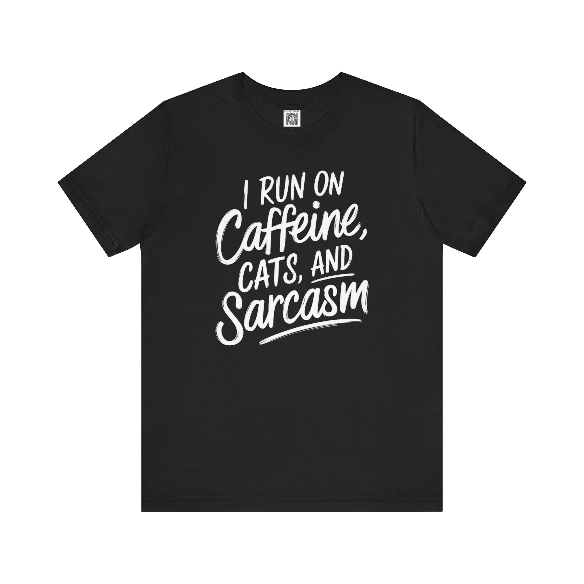 Caffeine, Cats, and Sarcasm T-Shirt