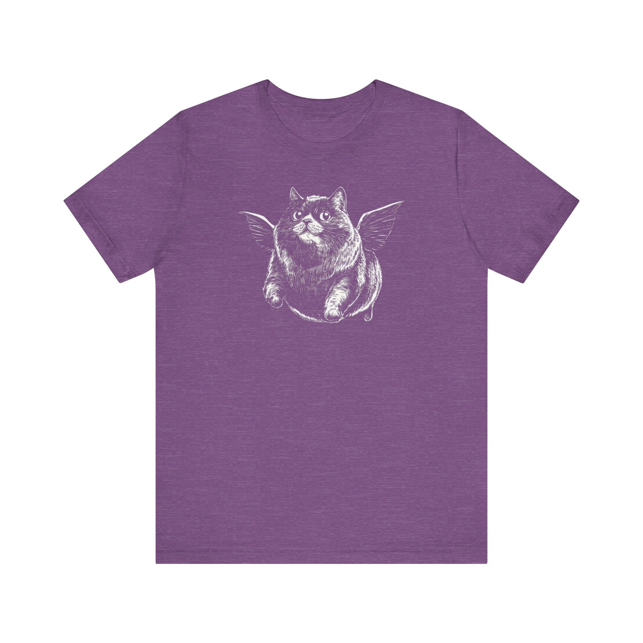 Chubby Angel Cat T-Shirt