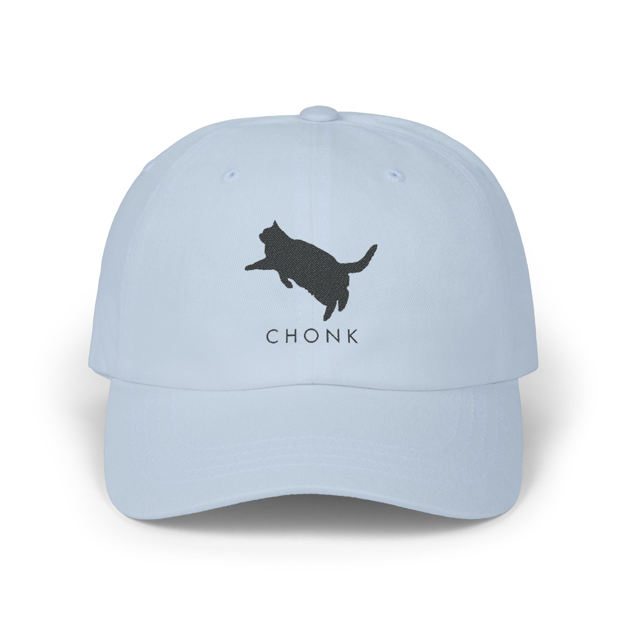 Chonk Cat Cap Dark Logo