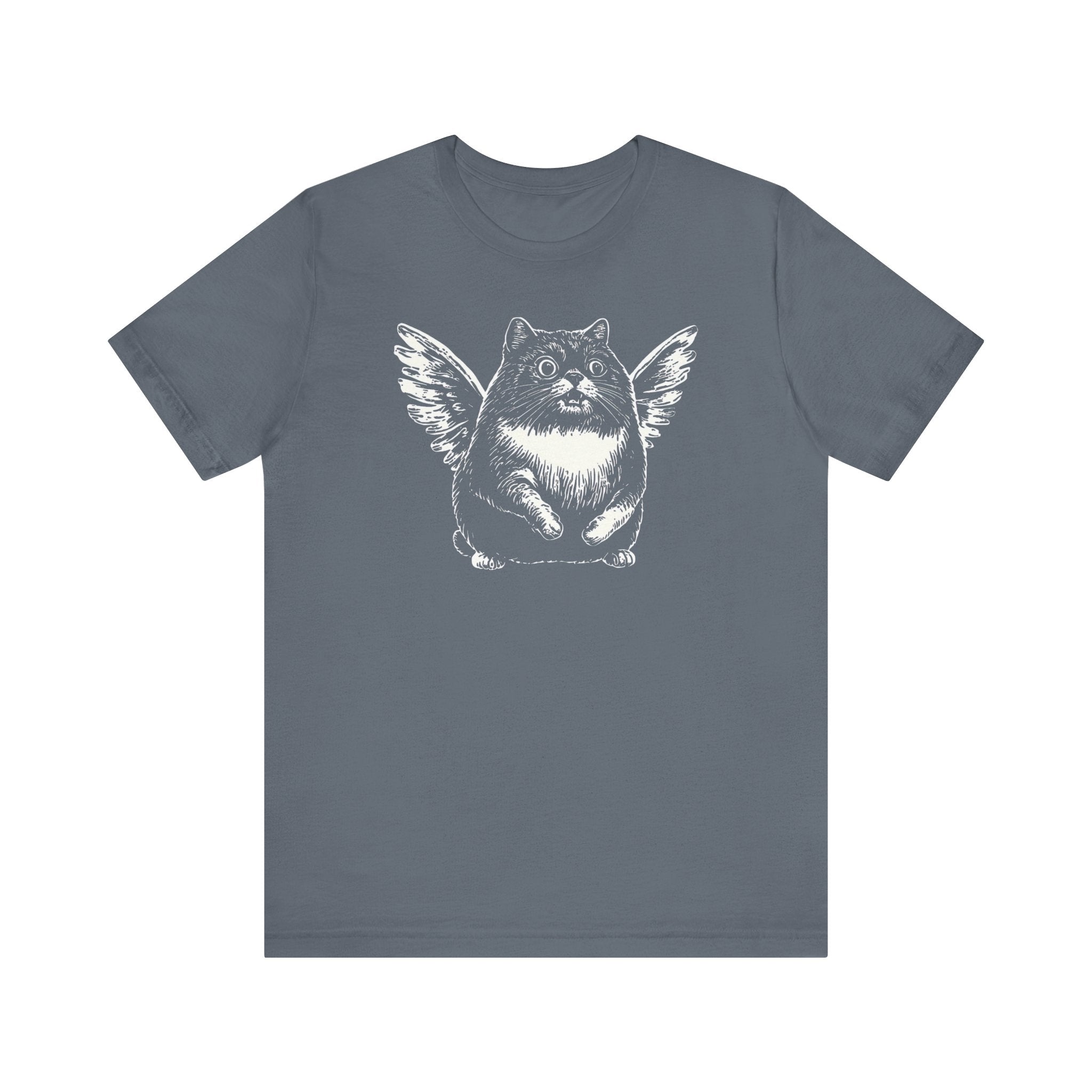 Chubby Winged Cat T-Shirt