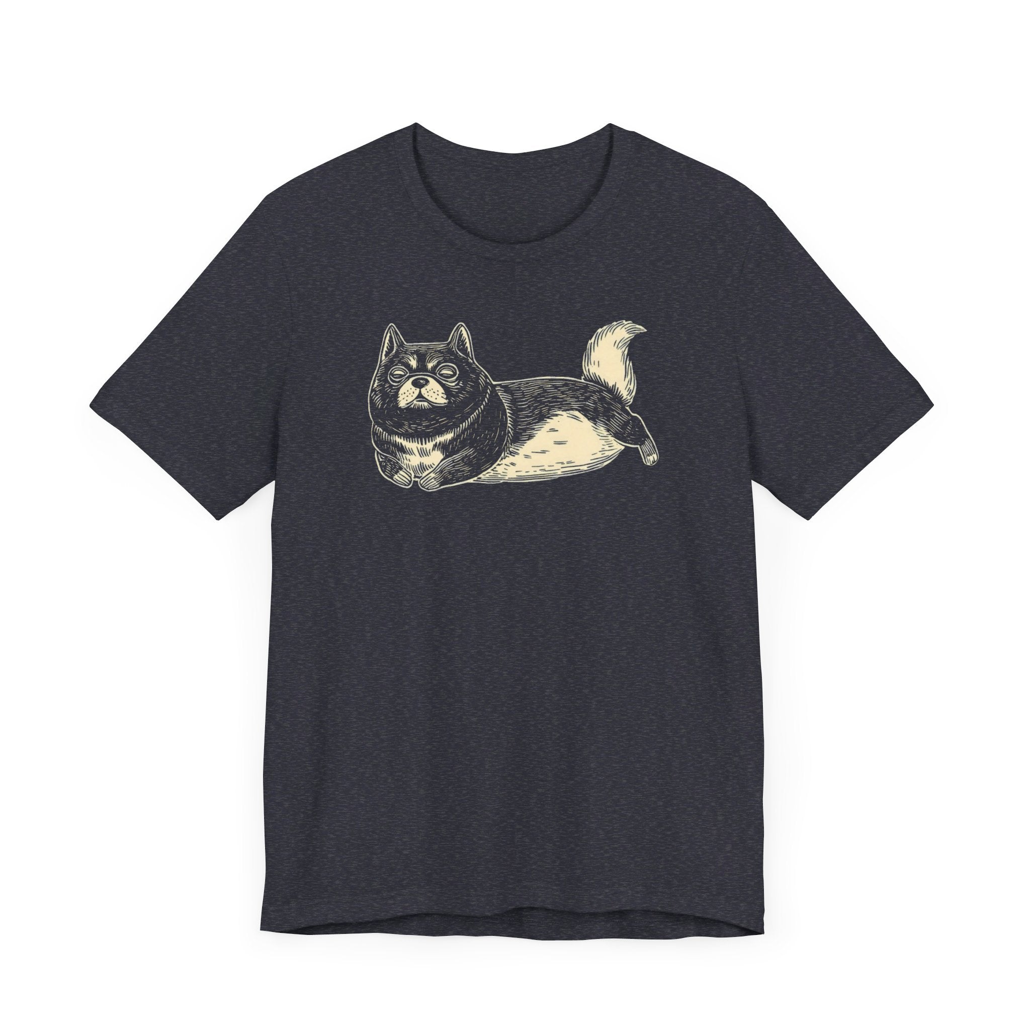 Cute Shiba Inu T-Shirt Cartoon Dog Design