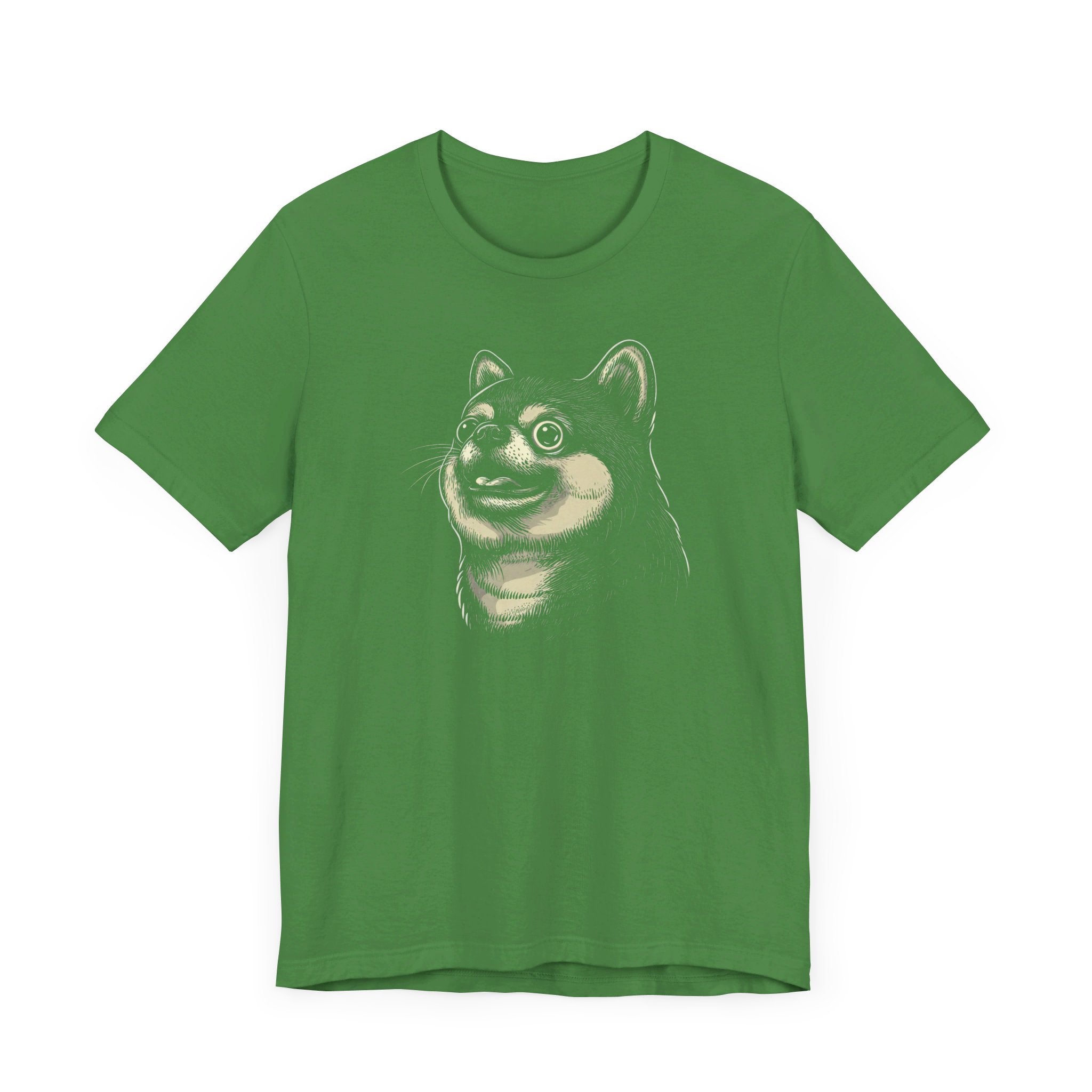 Quirky Shiba Inu Face T-Shirt