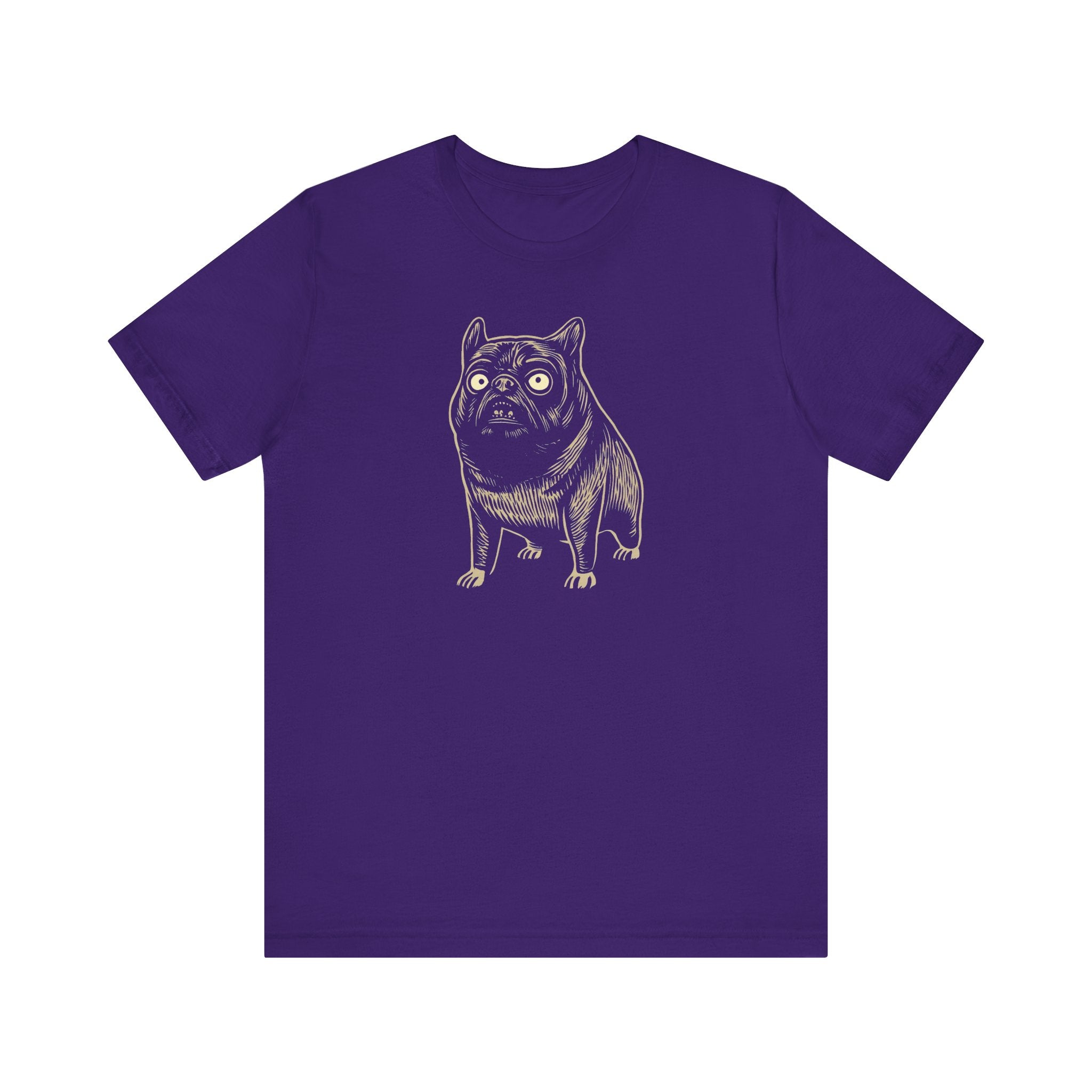 Wide-Eyed French Bulldog T-Shirt