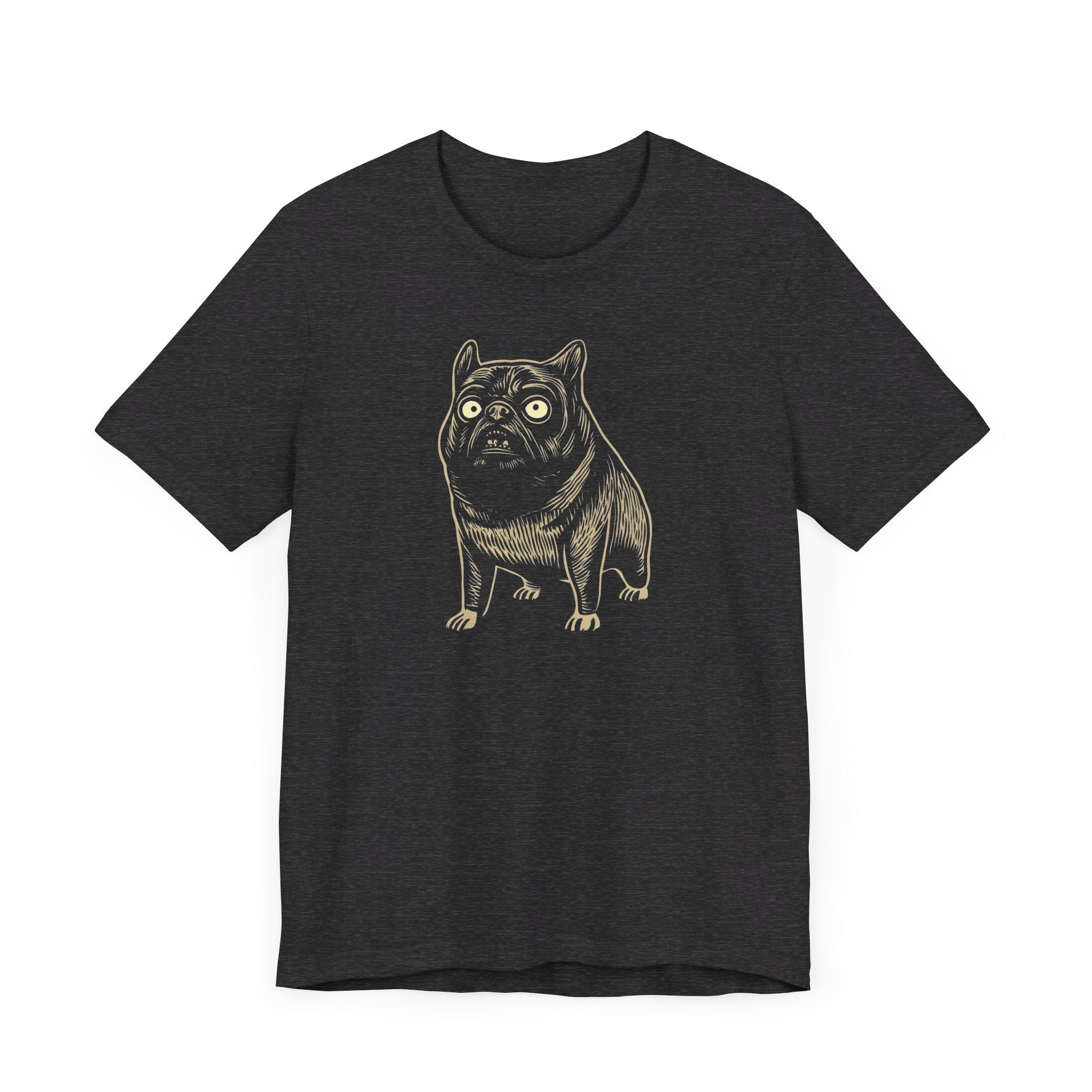 Wide-Eyed French Bulldog T-Shirt