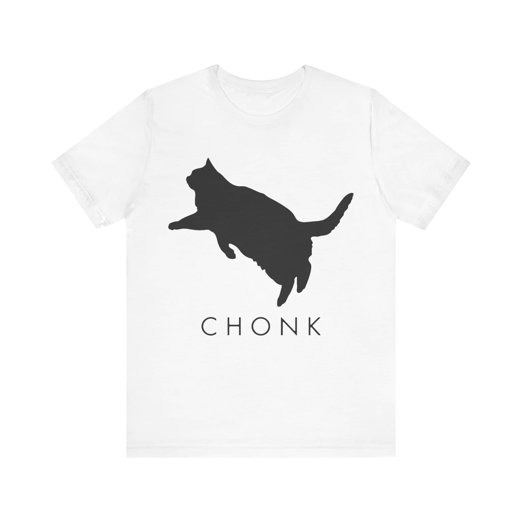 Chonk Cat Silhouette Tee