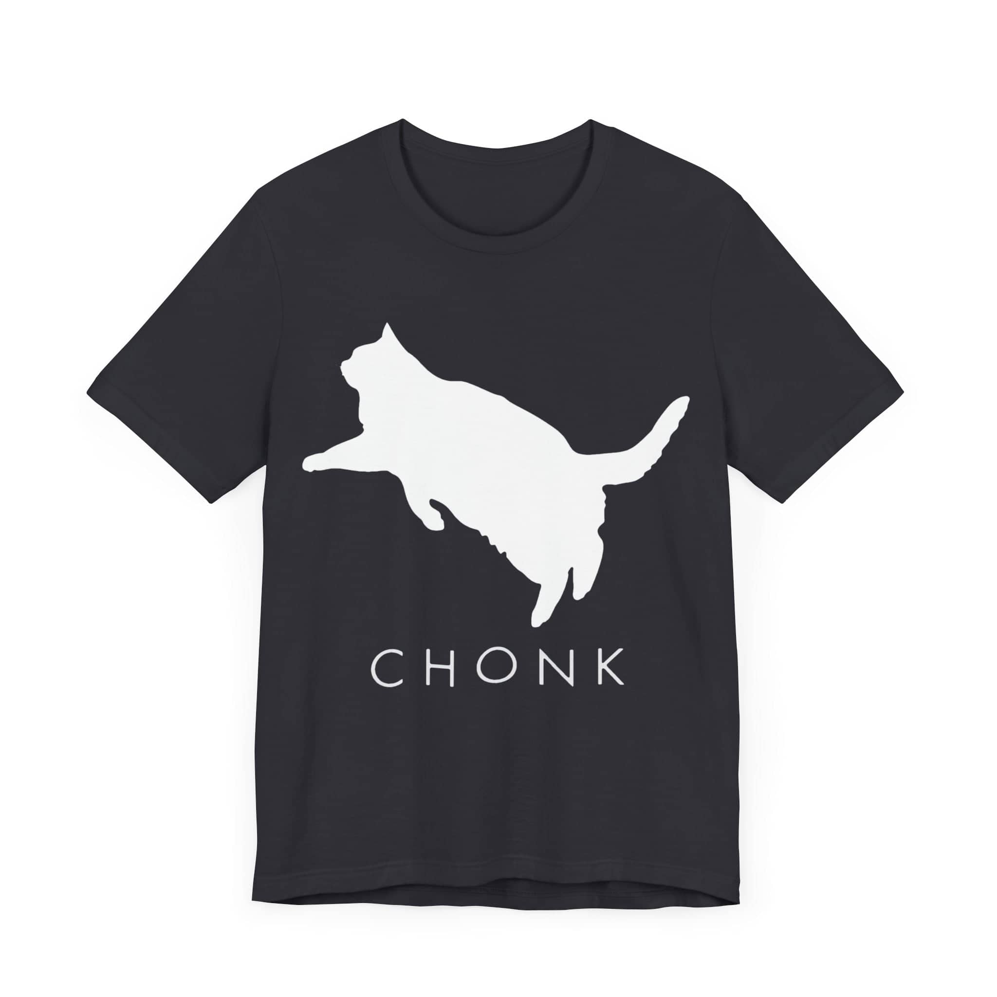 Chonk Cat Silhouette Tee