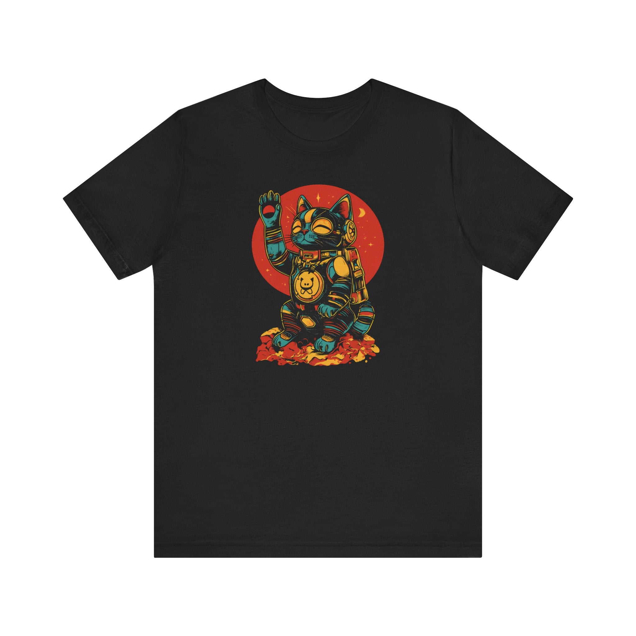 Cyberpunk Maneki-Neko T-Shirt