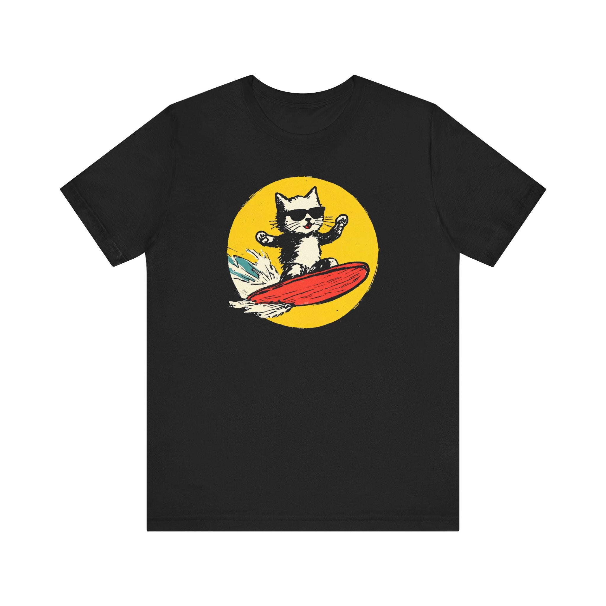 Surfing Cat T-Shirt