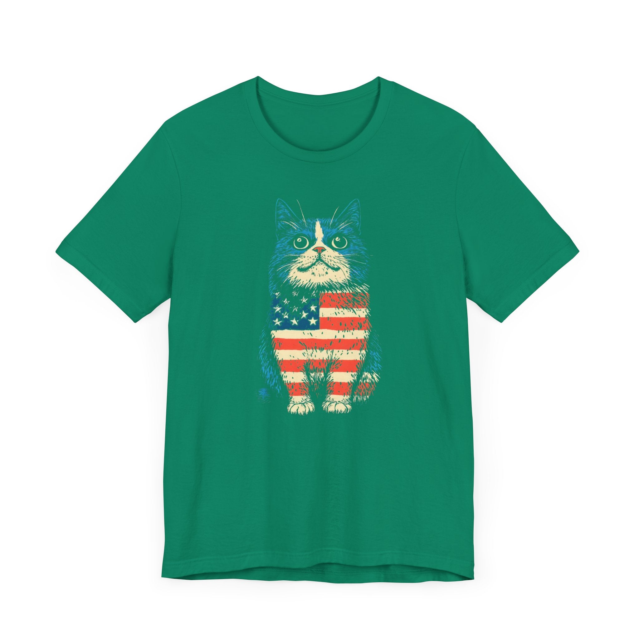 Patriotic Cat T-Shirt