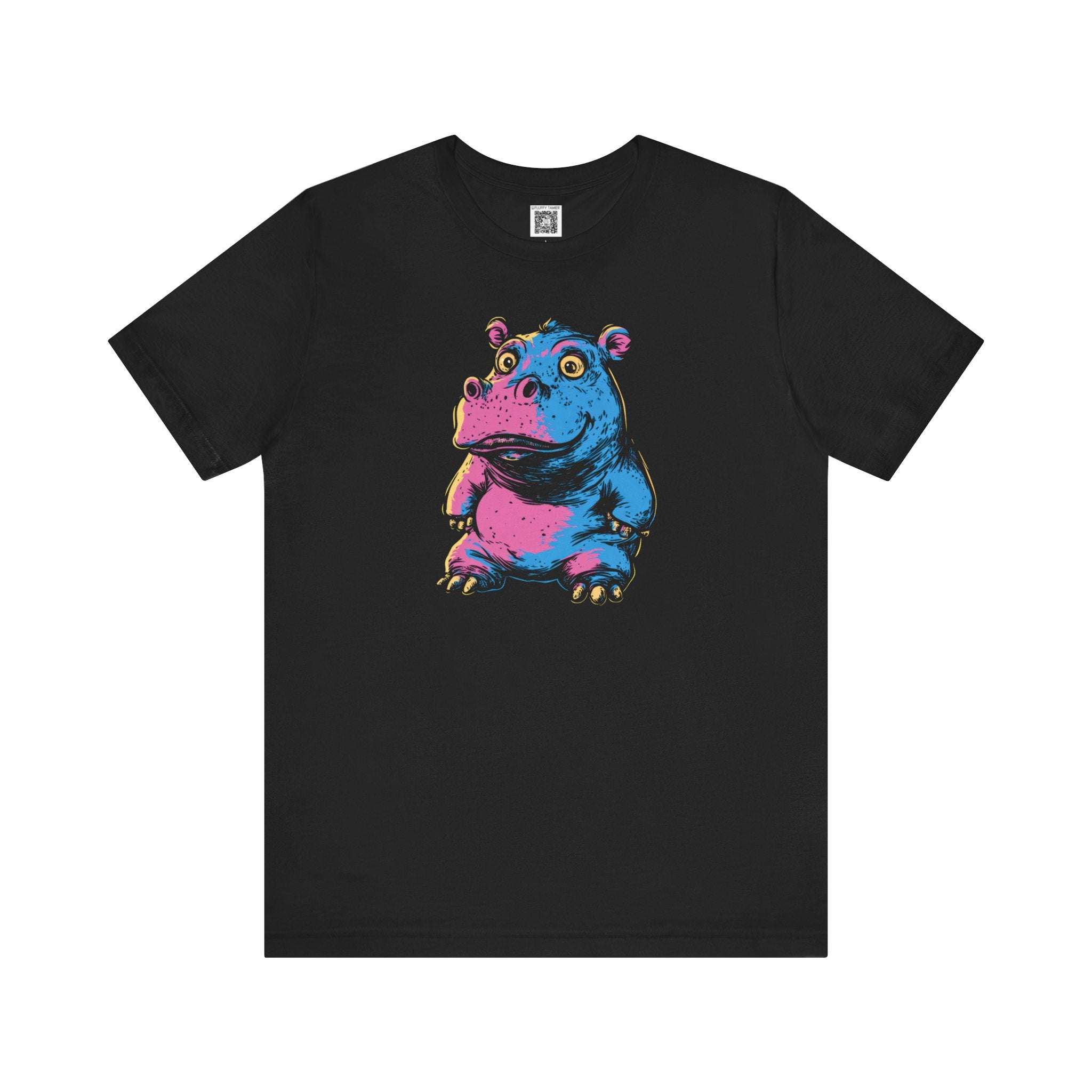 Colorful Hippo Graphic Tee