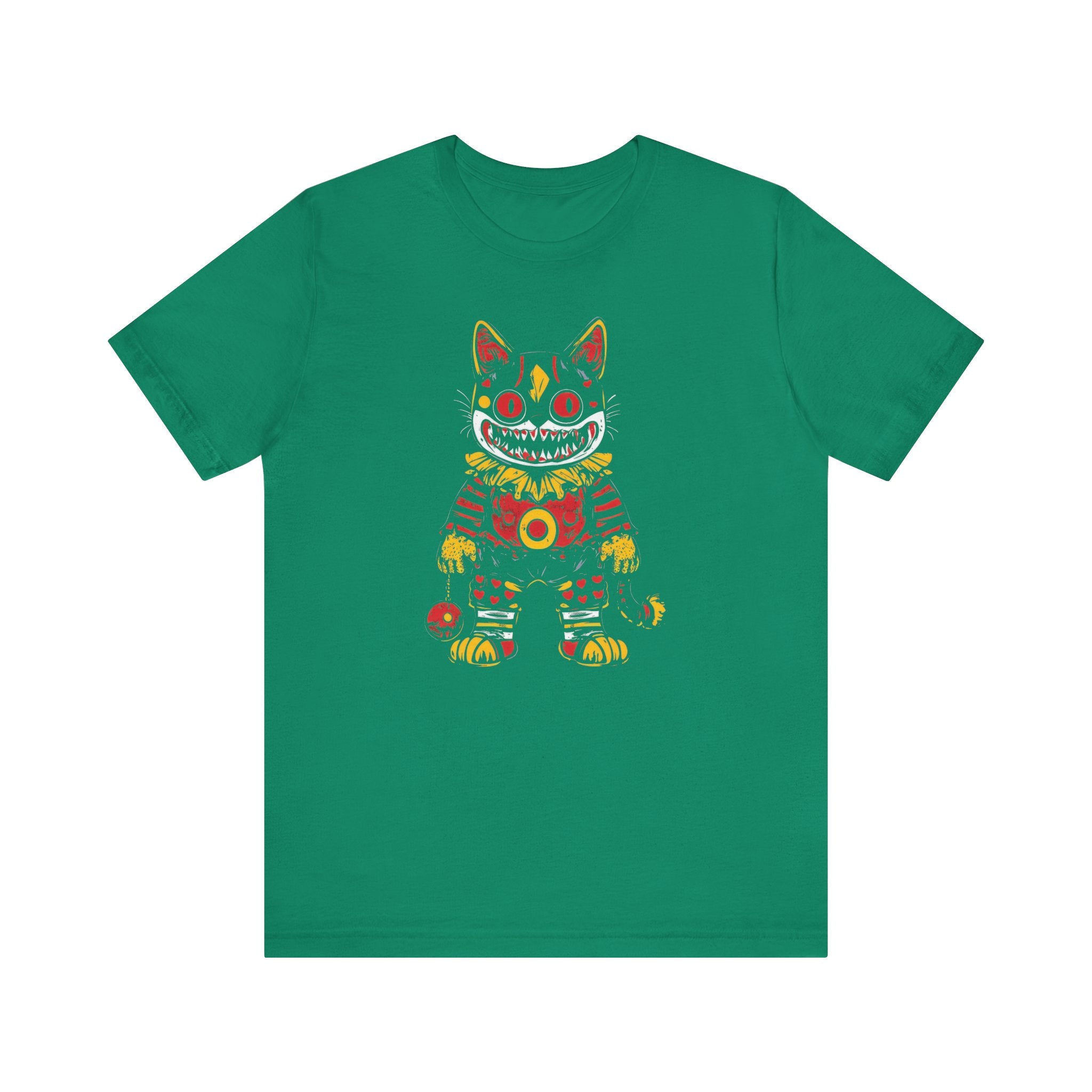 Creepy Clown Cat Graphic Tee