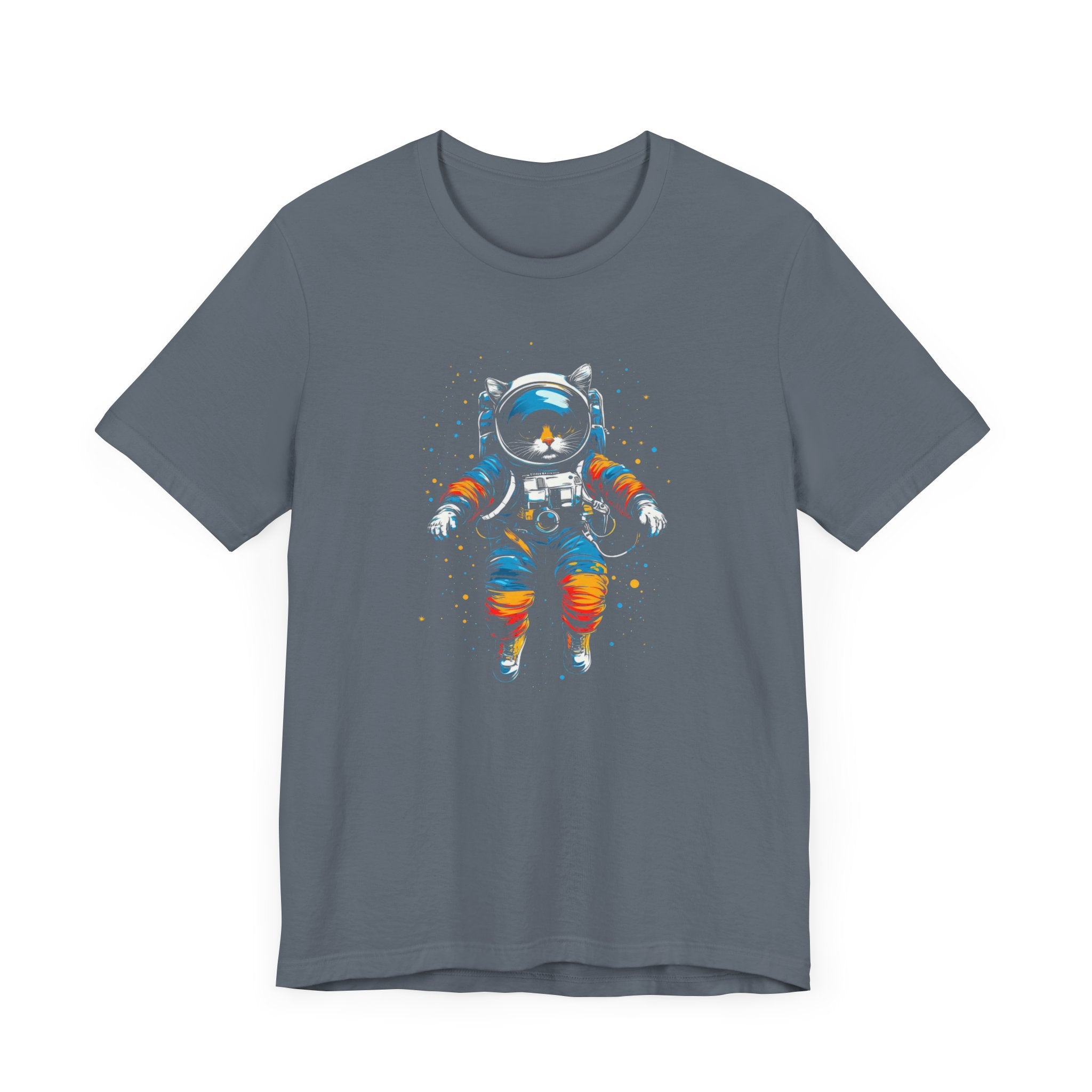 Cosmic Cat Astronaut Graphic Tee