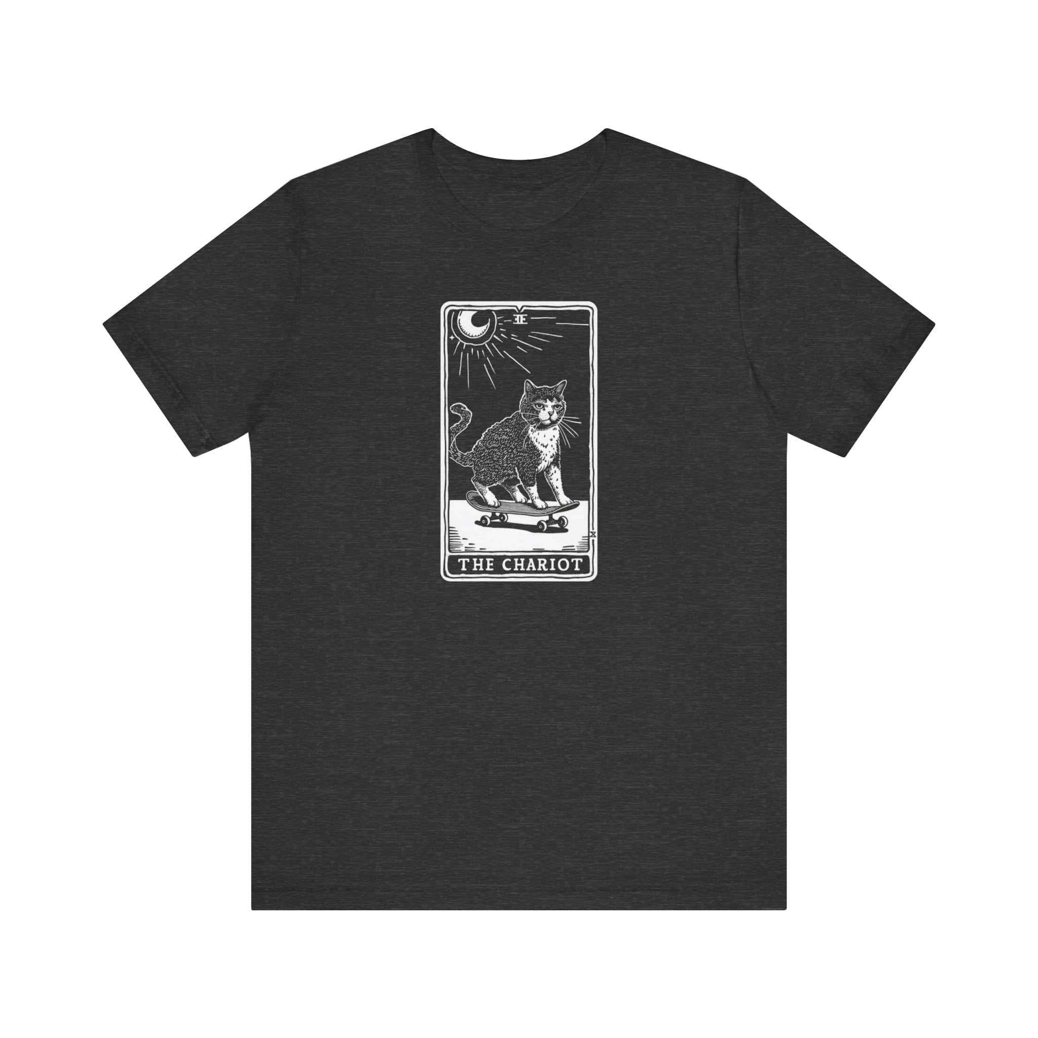 The Chariot Tarot Cat T-Shirt