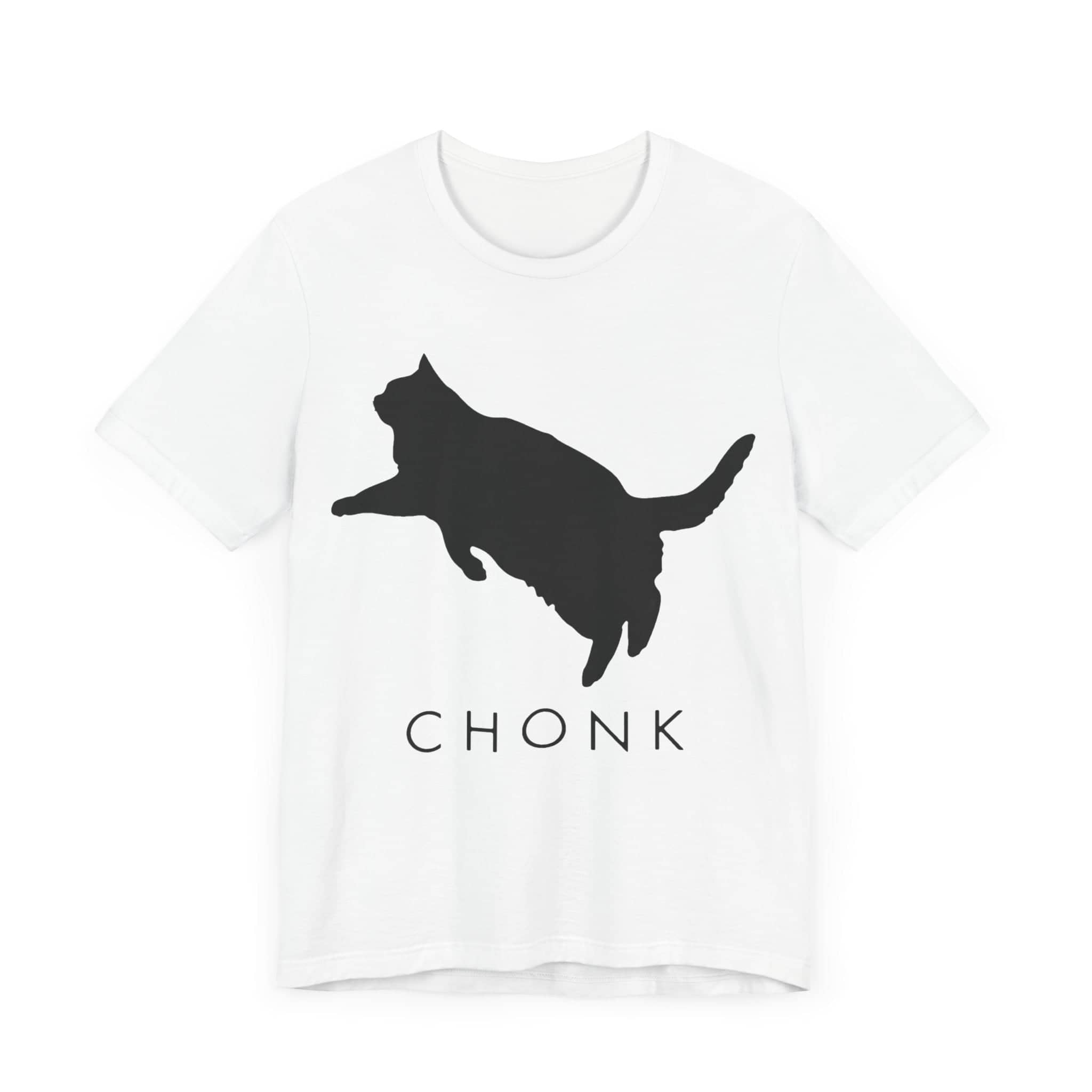 Chonk Cat Silhouette Tee