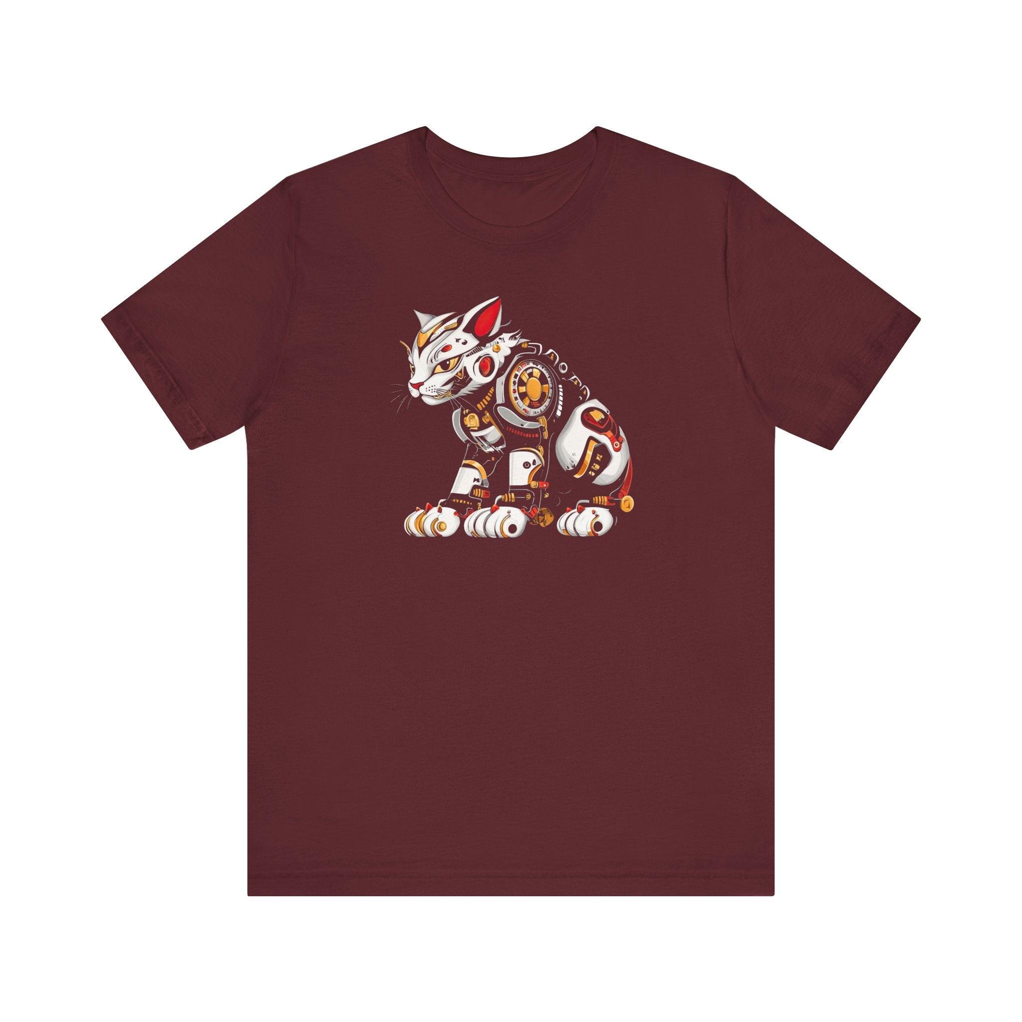 Steampunk Robot Cat T-Shirt