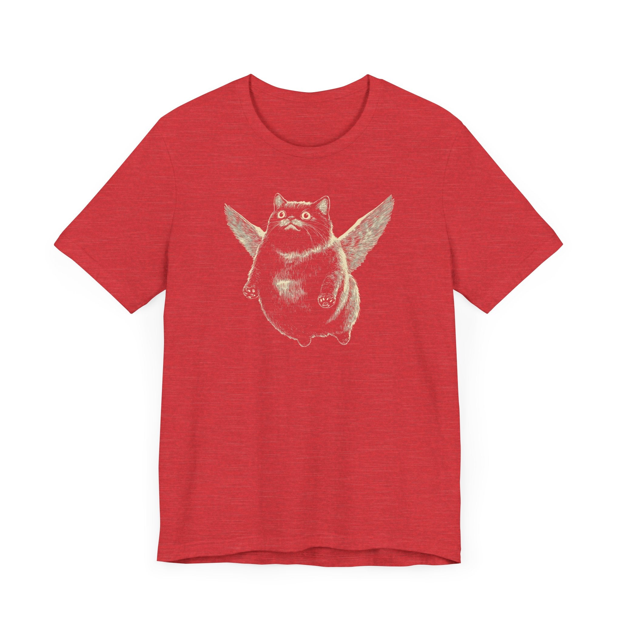 Flying Chubby Cat T-Shirt