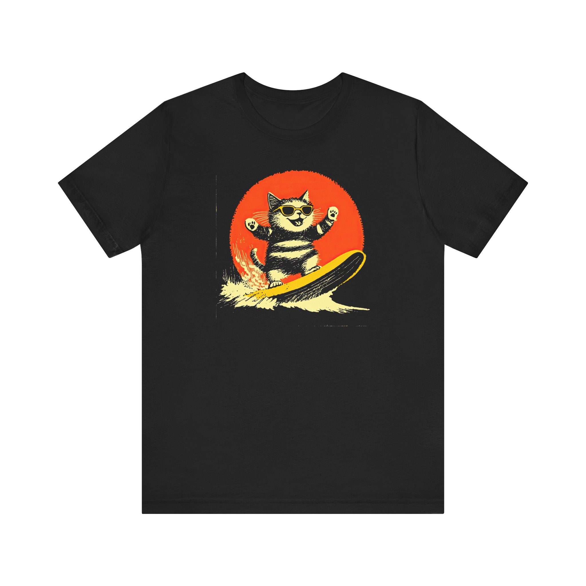 Surfing Cat T-Shirt