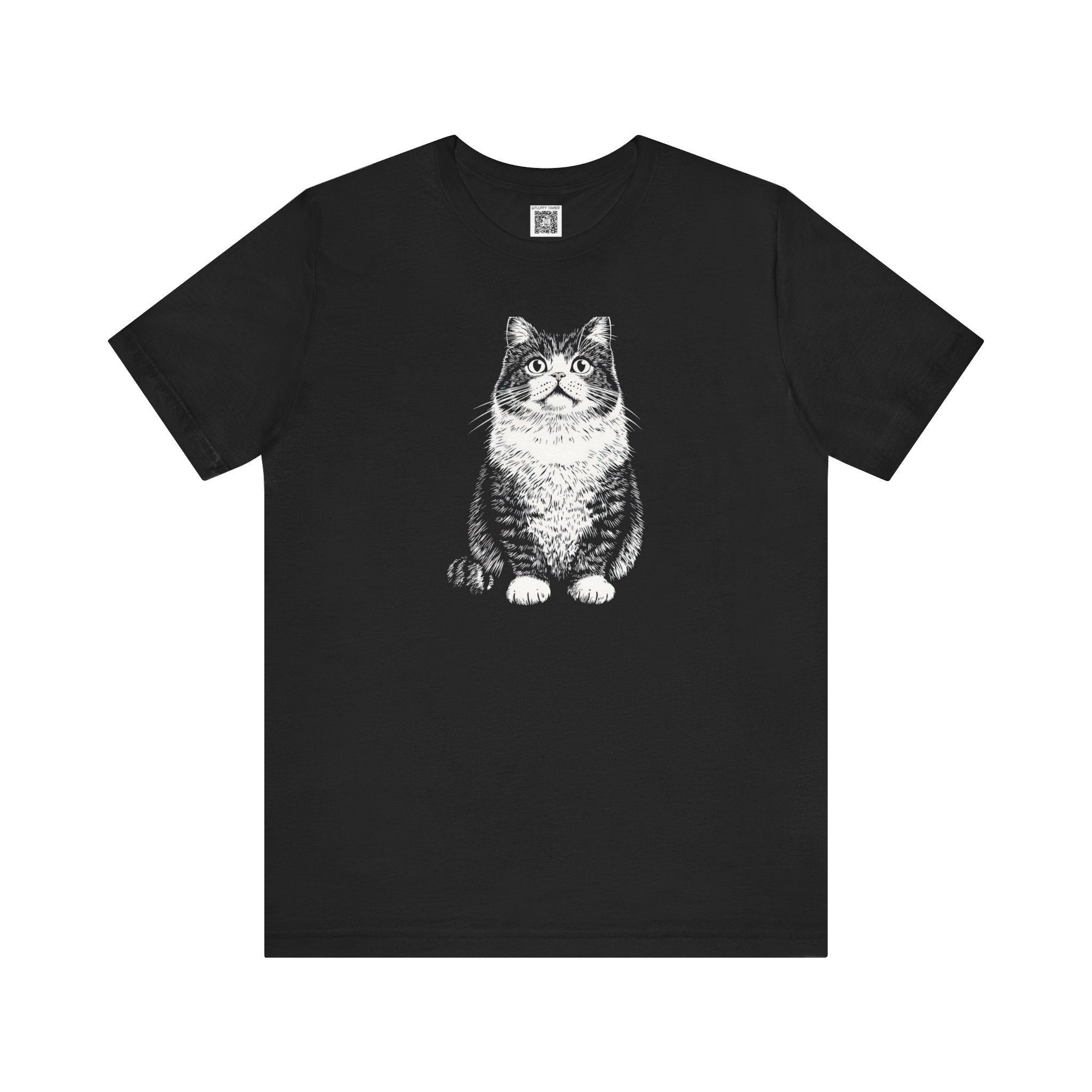 Cat Illustration T-Shirt