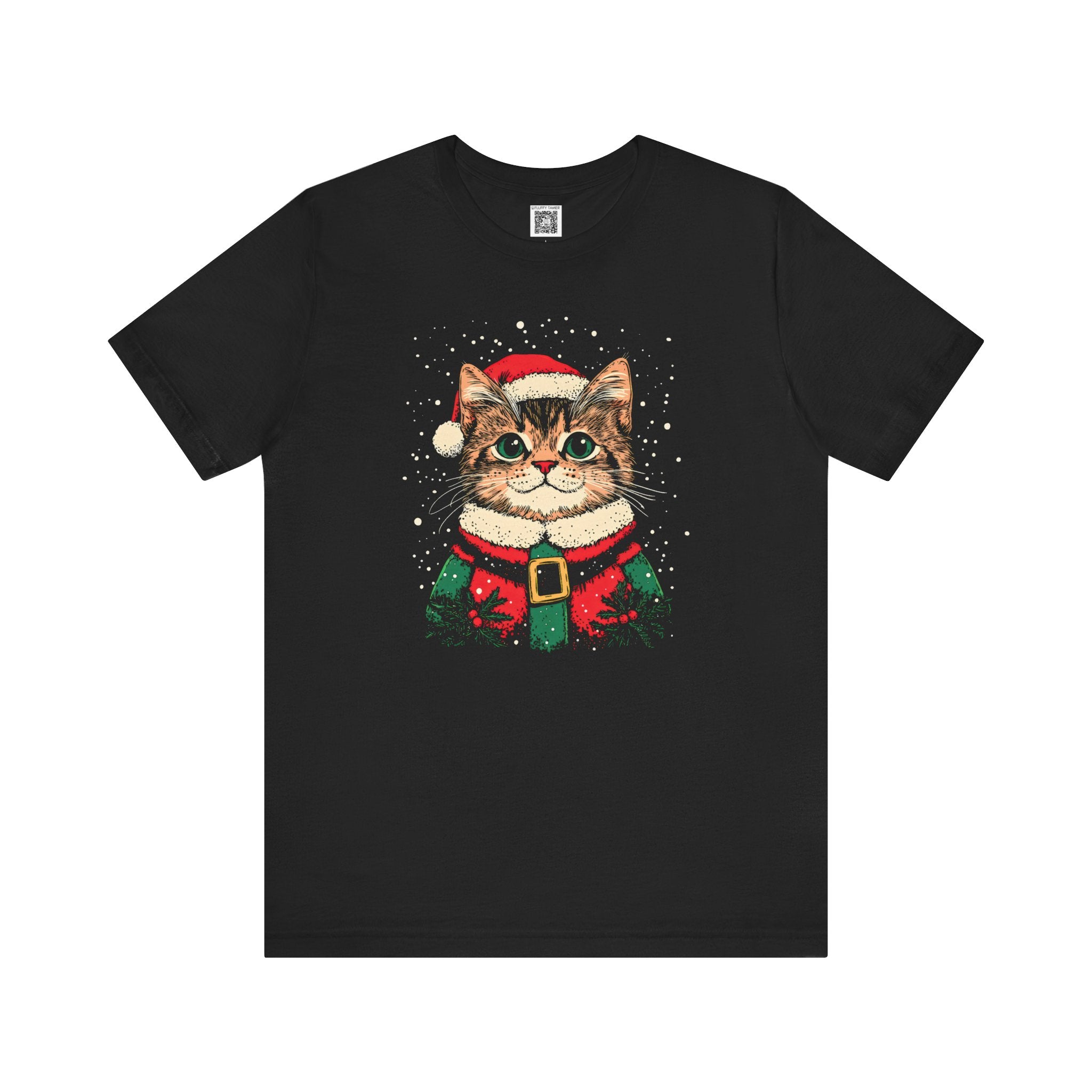 Festive Cat Christmas T-Shirt