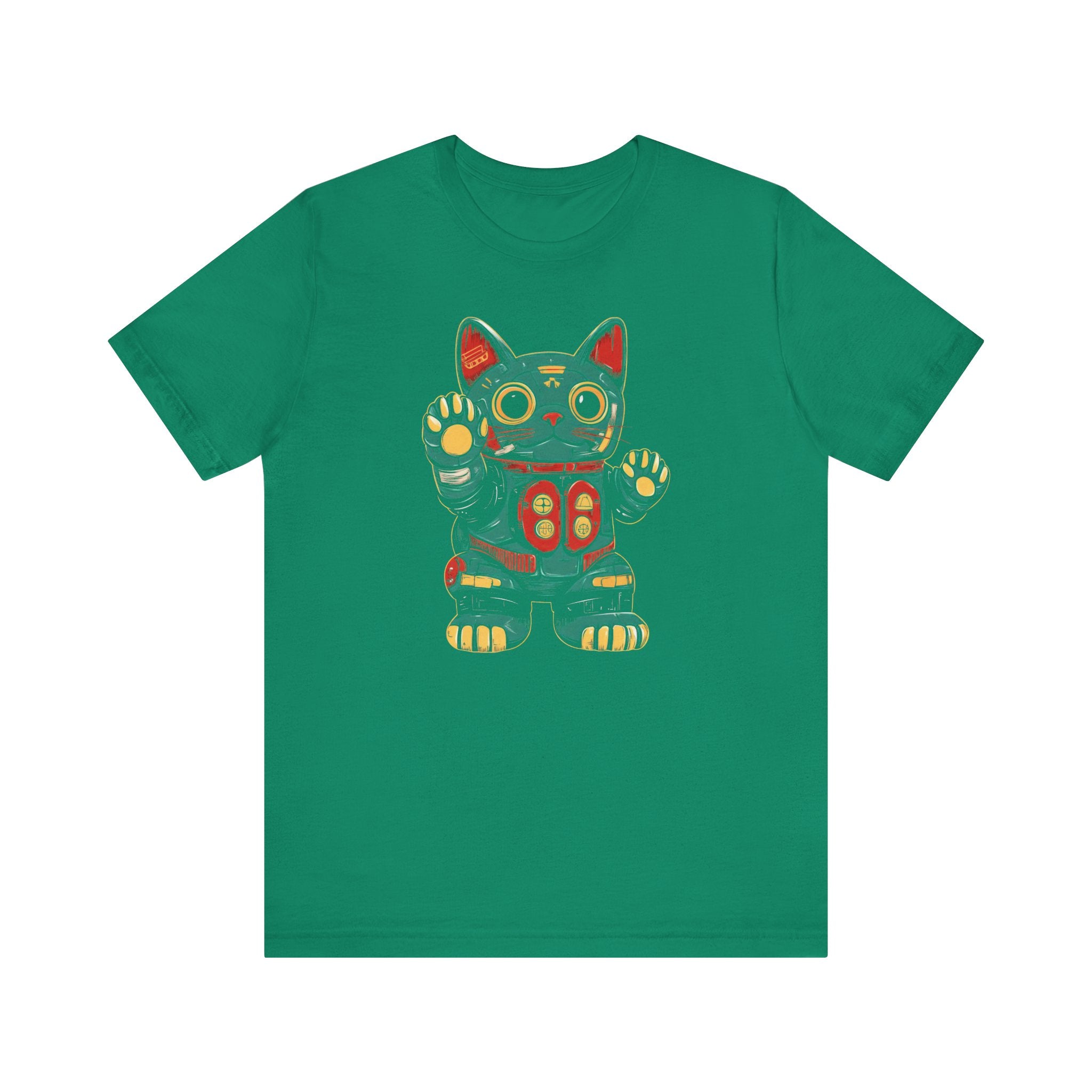 Cyber Lucky Cat T-Shirt