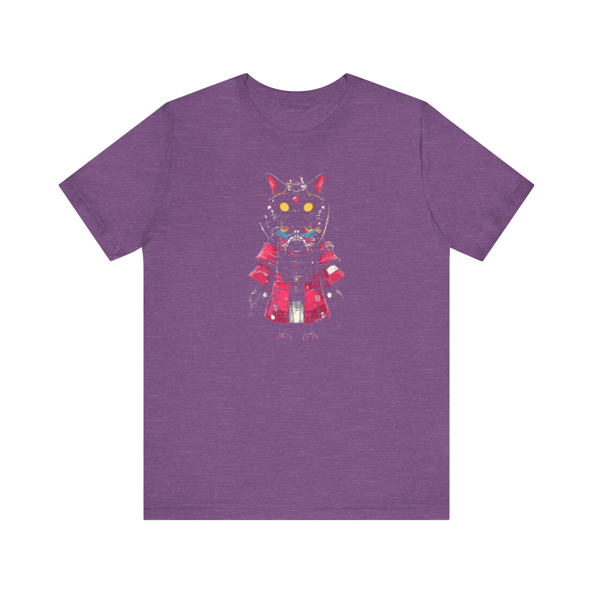 Cyber Samurai Cat T-Shirt