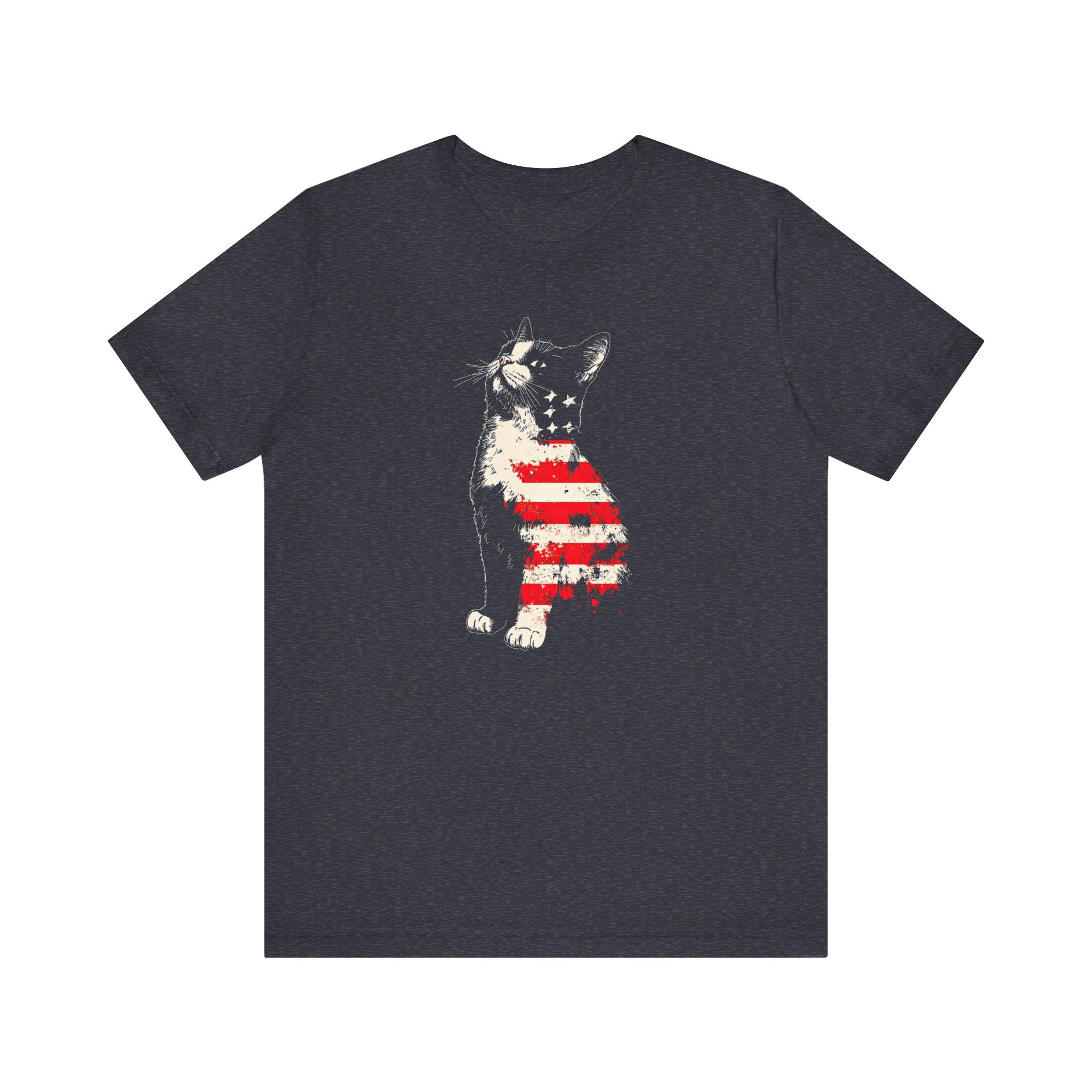 American Flag Cat T-Shirt