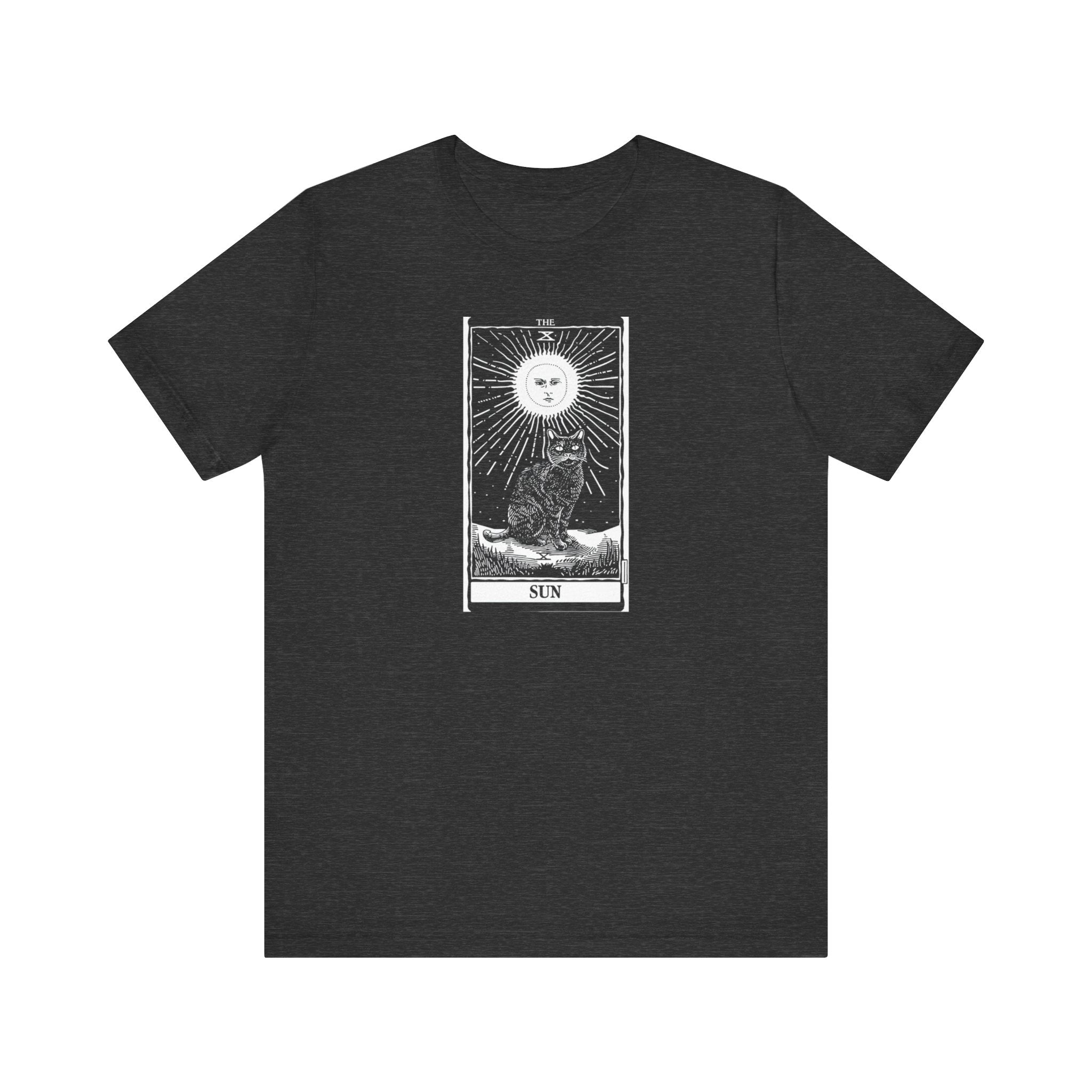 The Sun Tarot Cat T-Shirt