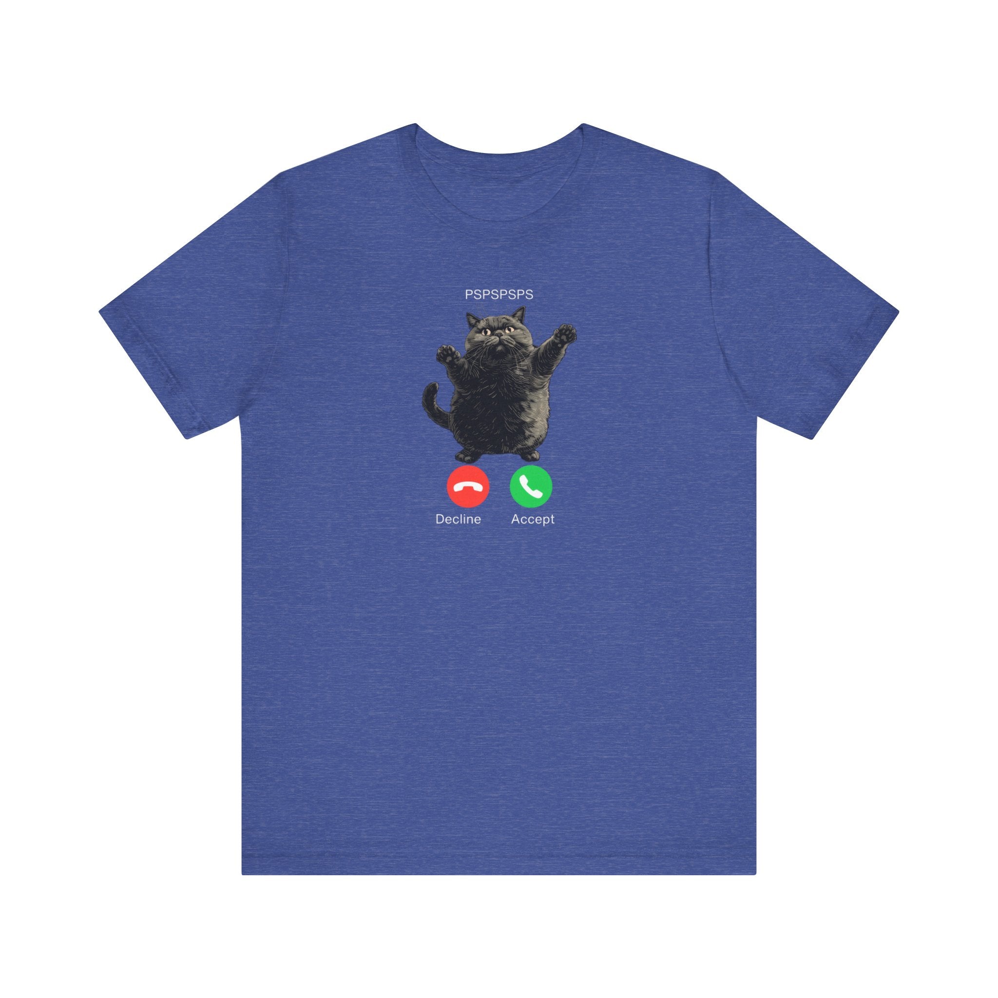 PSPSPSPS Cat Phone Call T-Shirt