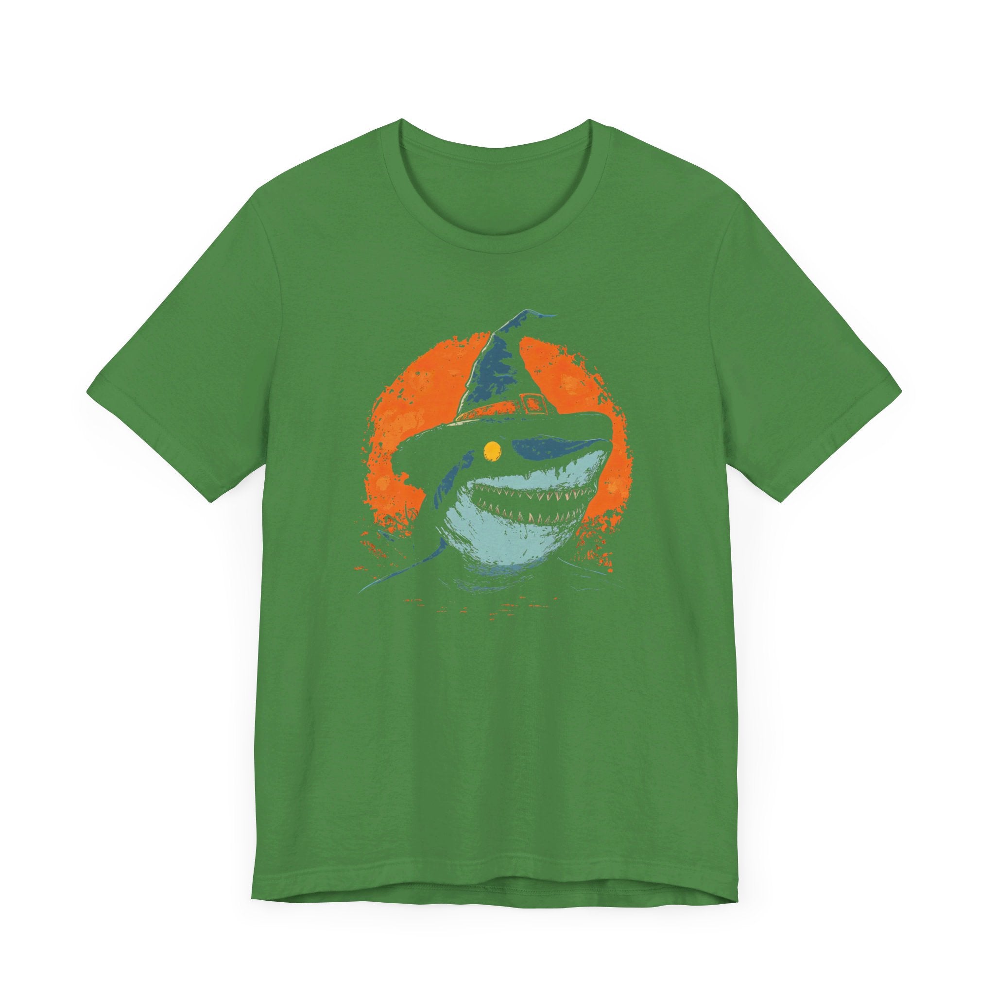 Halloween Shark T-Shirt Spooky Witch Shark Tee