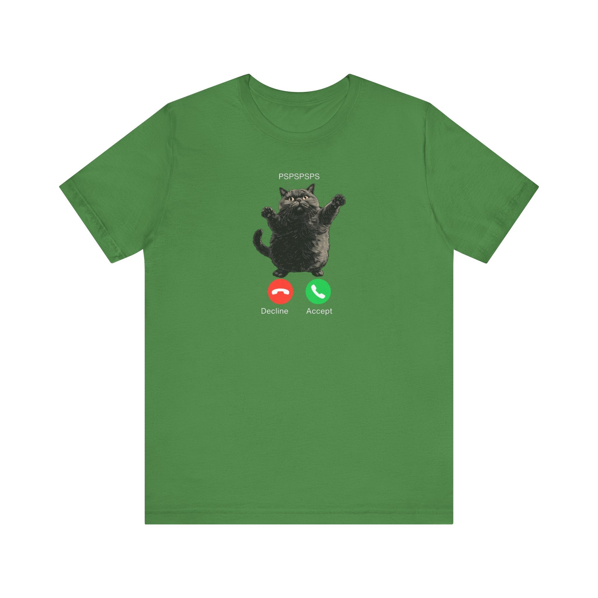 PSPSPSPS Cat Phone Call T-Shirt