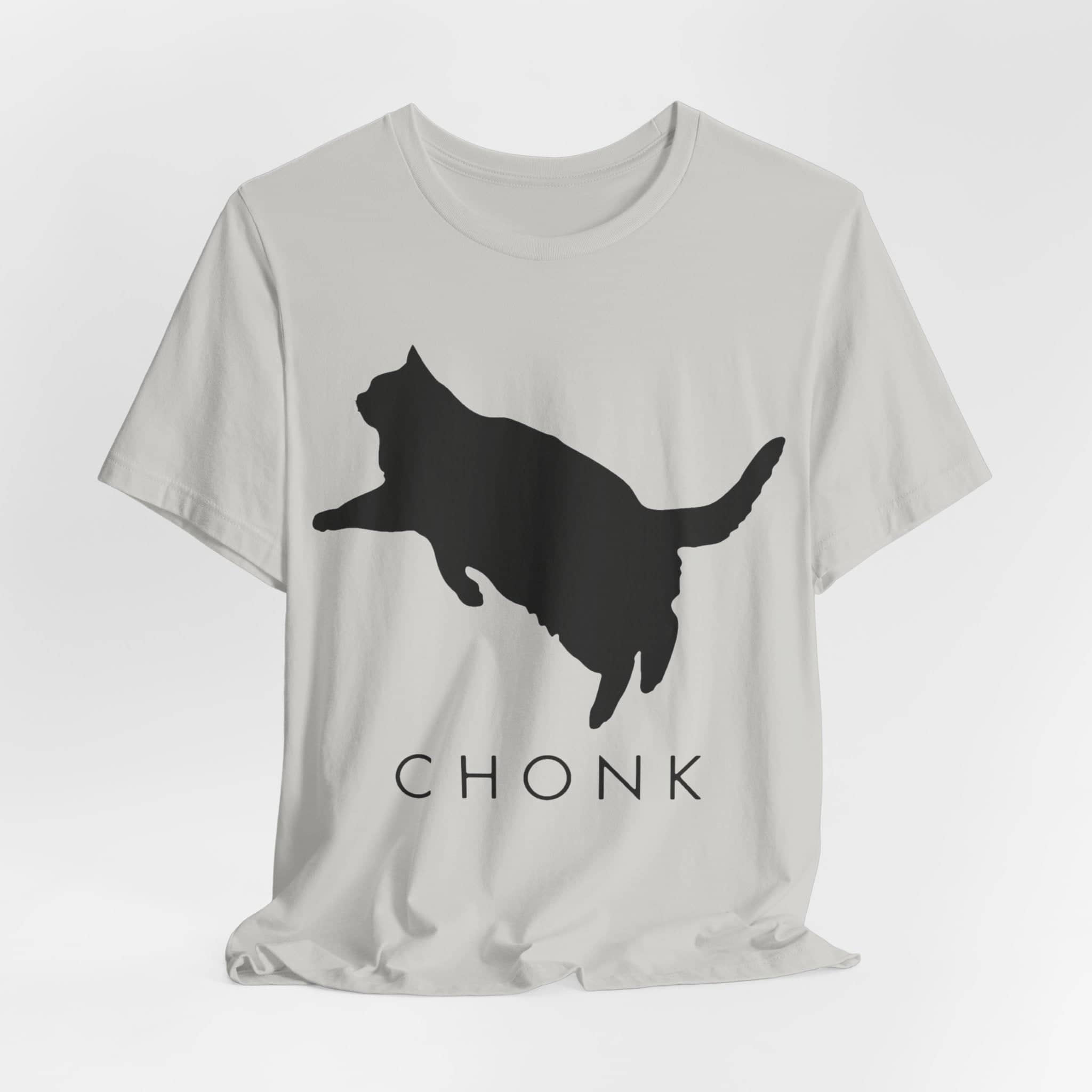 Chonk Cat Silhouette Tee