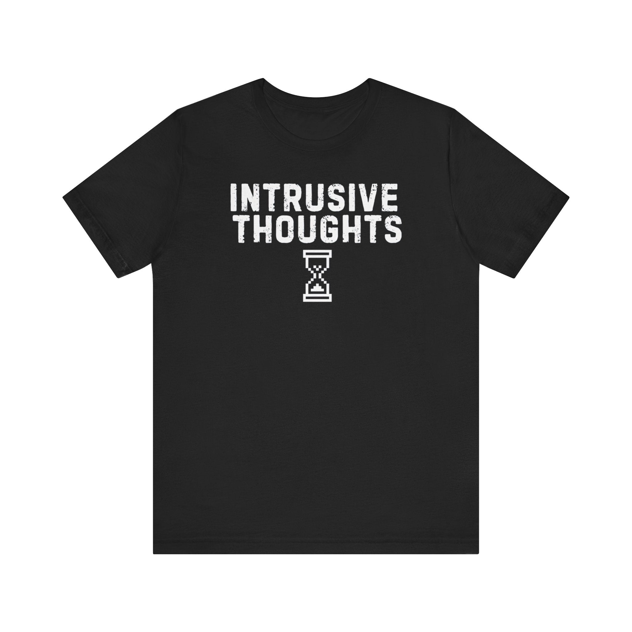 Intrusive Thoughts Hourglass Icon T-Shirt