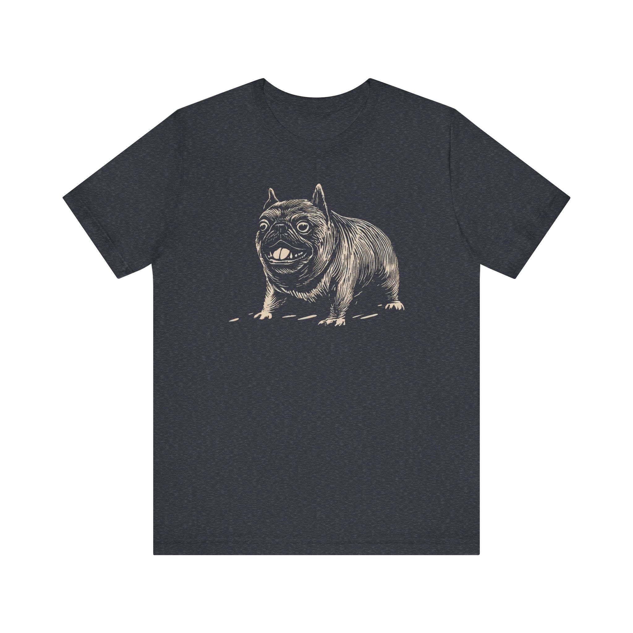 Funny French Bulldog Cartoon T-Shirt