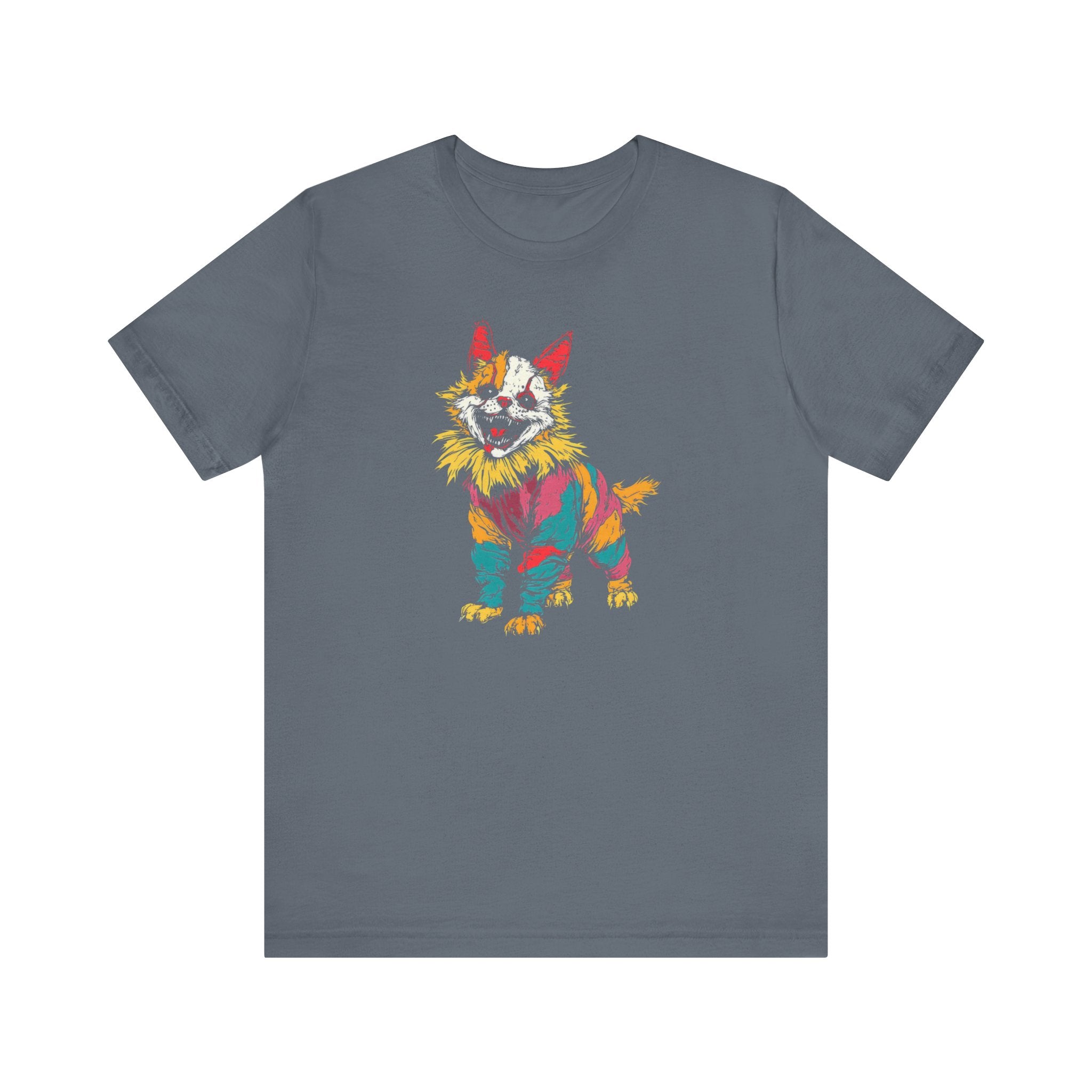 Creepy Clown Dog Graphic Tee