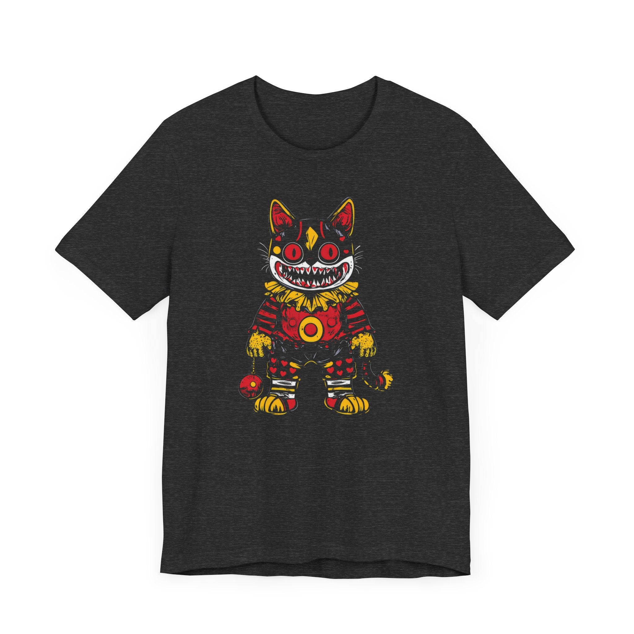 Creepy Clown Cat Graphic Tee