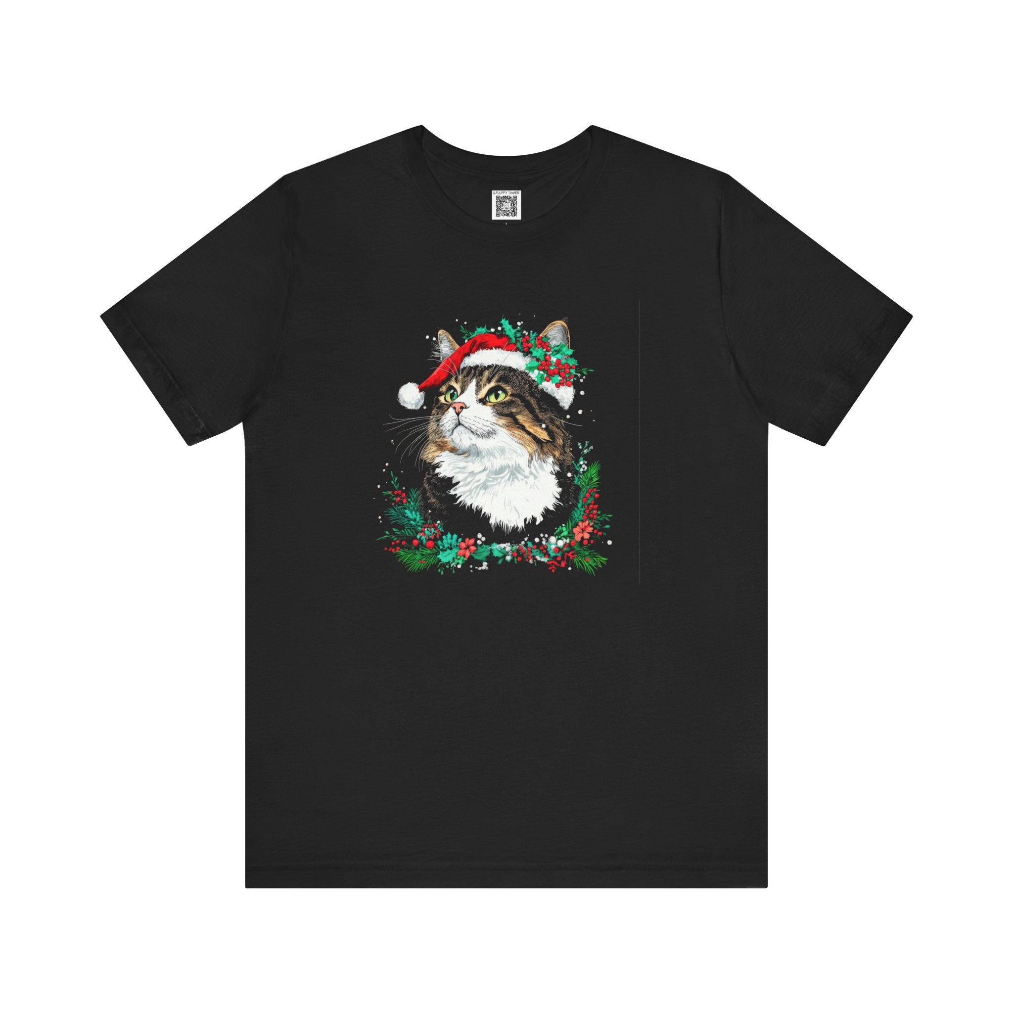 Festive Cat Christmas T-Shirt