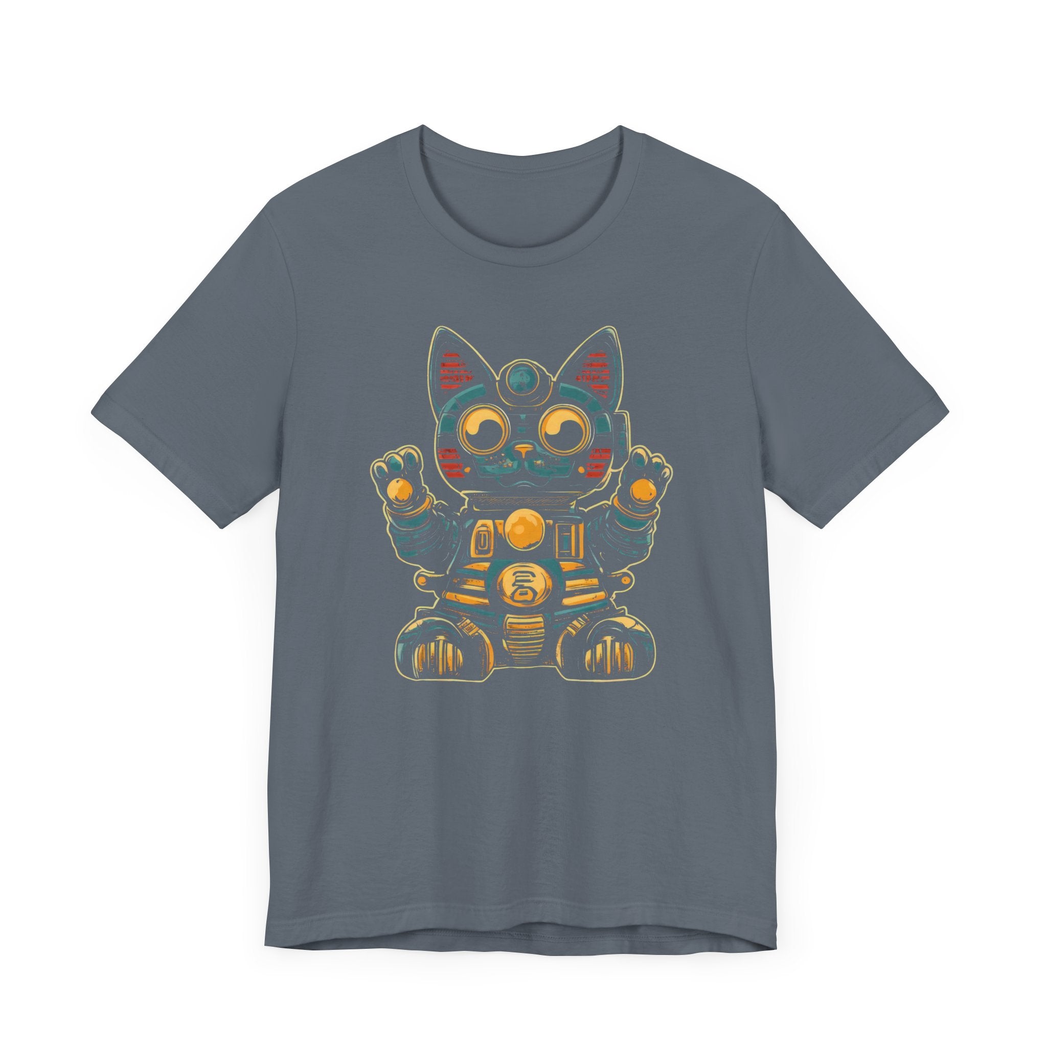 Cyber Maneki Neko T-Shirt