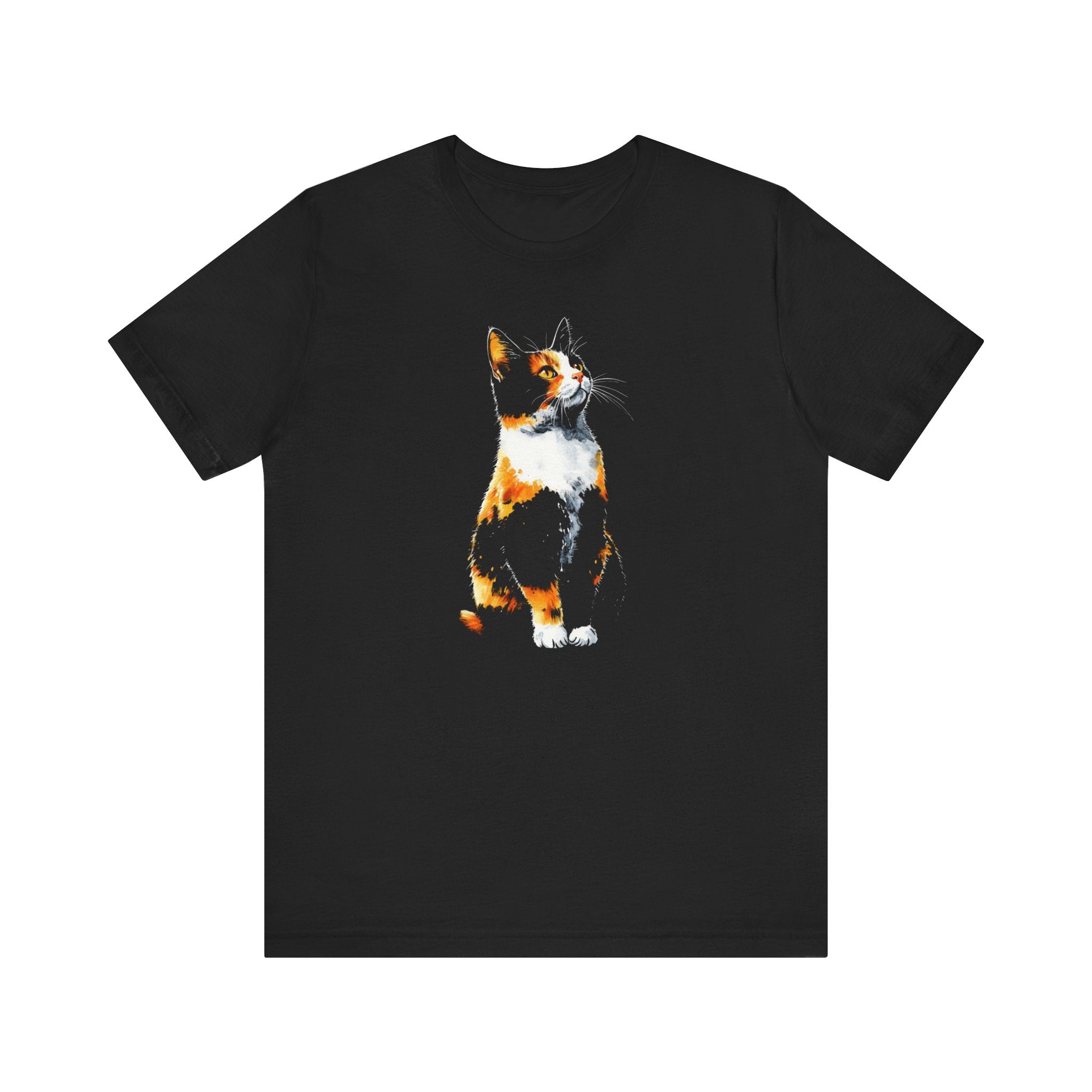 Artistic Cat Graphic Tee