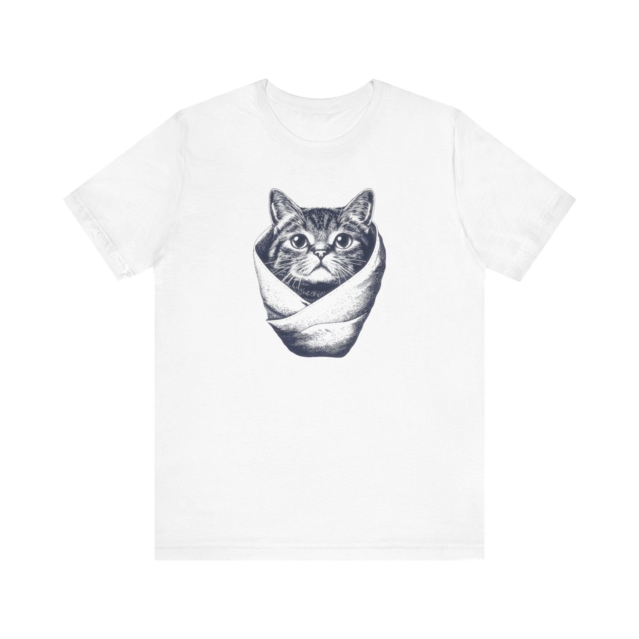 Purrito Cat T-Shirt Adorable Burrito Wrapped Kitty Design