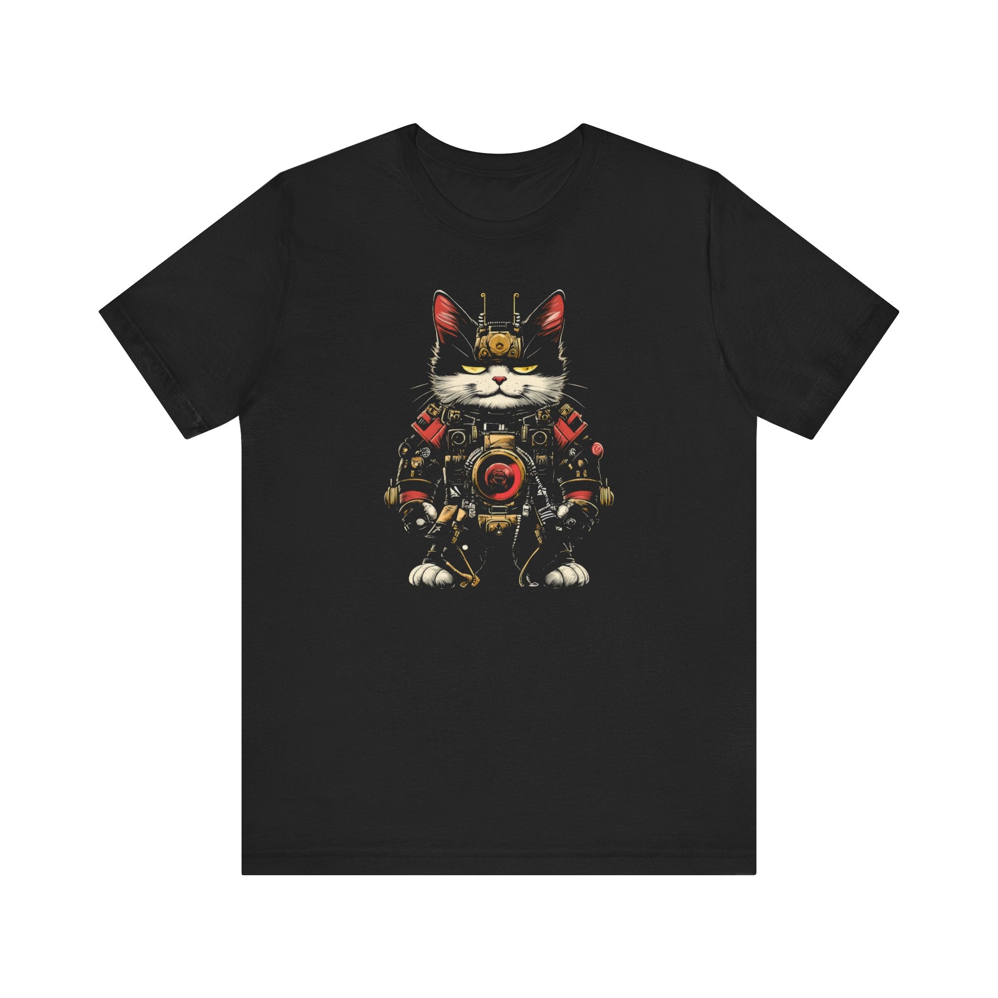 Samurai Tech Cat T-Shirt