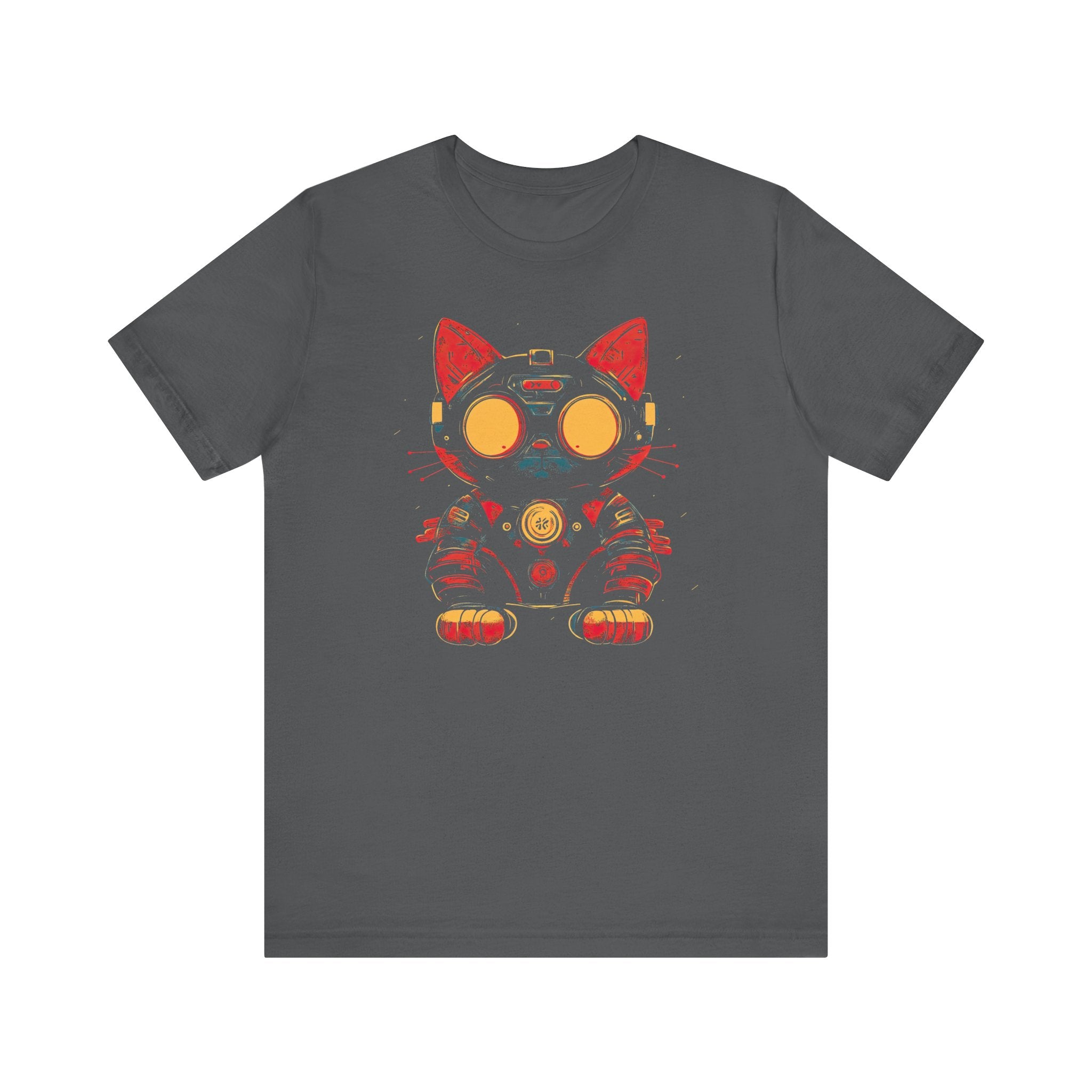 Neon Tech Cat T-Shirt