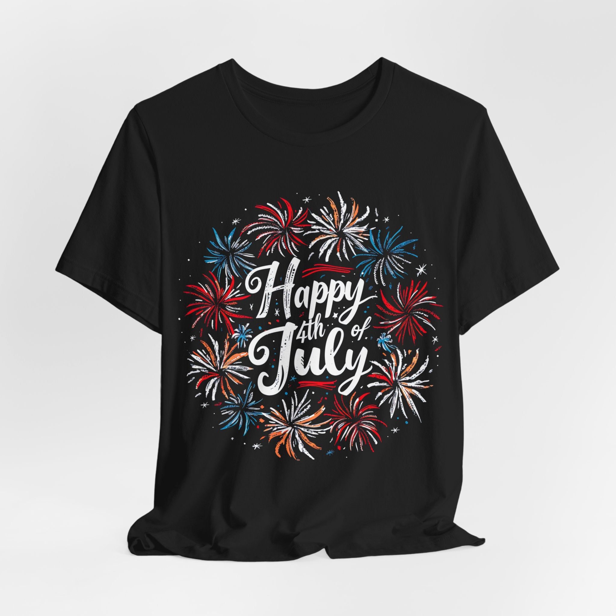 Happy 4th of July Fireworks Tee