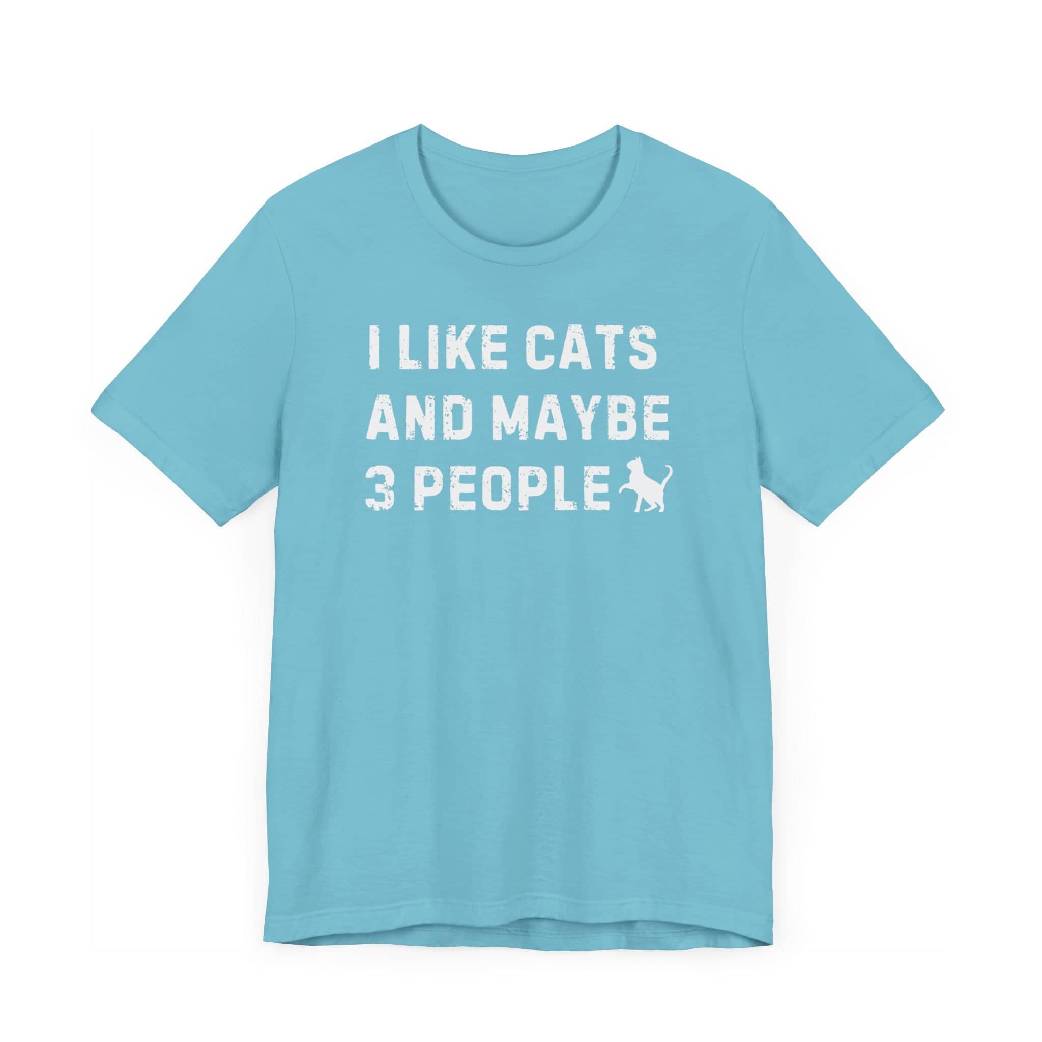 I Like Cats and Maybe 3 People T-Shirt