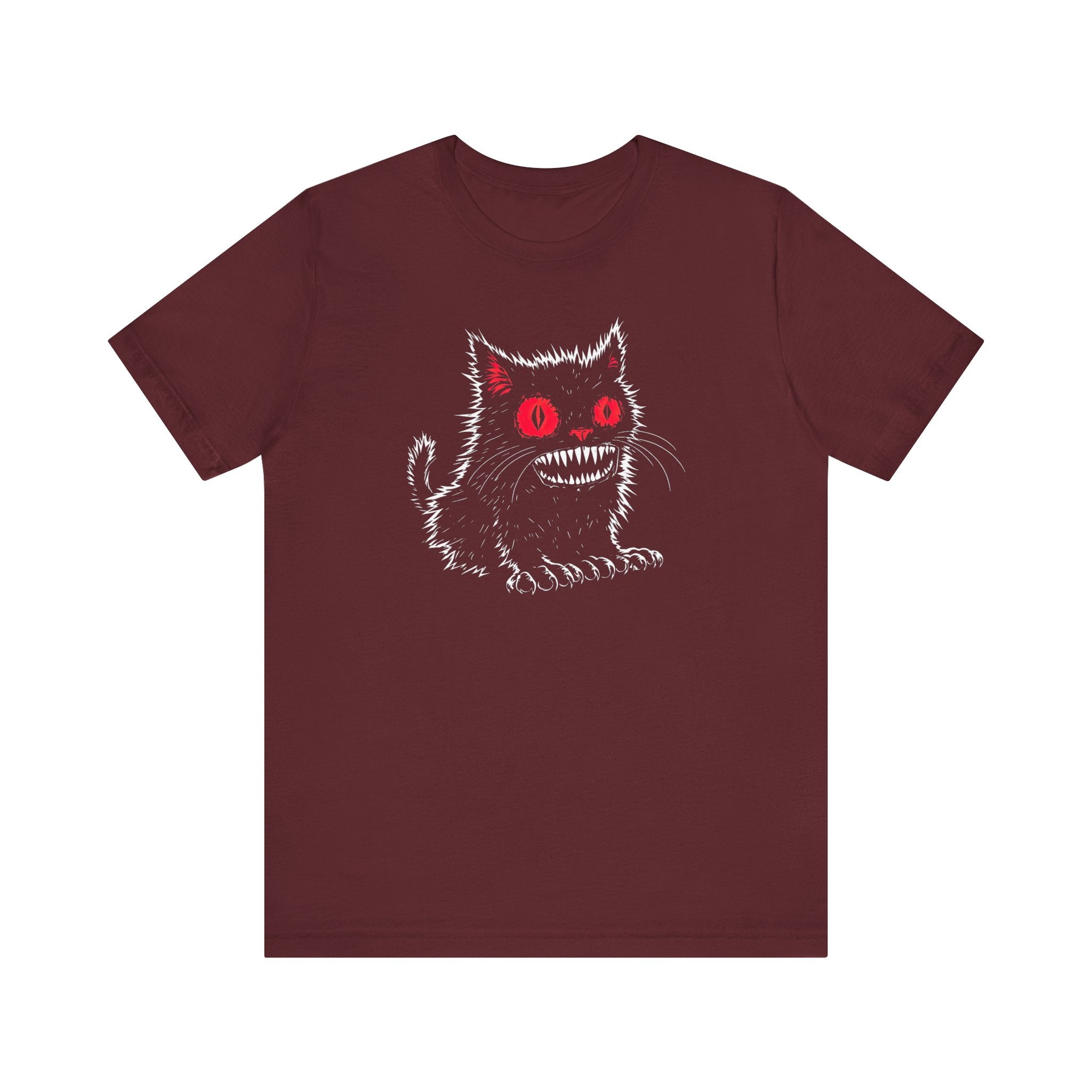 Sinister Red-Eyed Cat T-Shirt