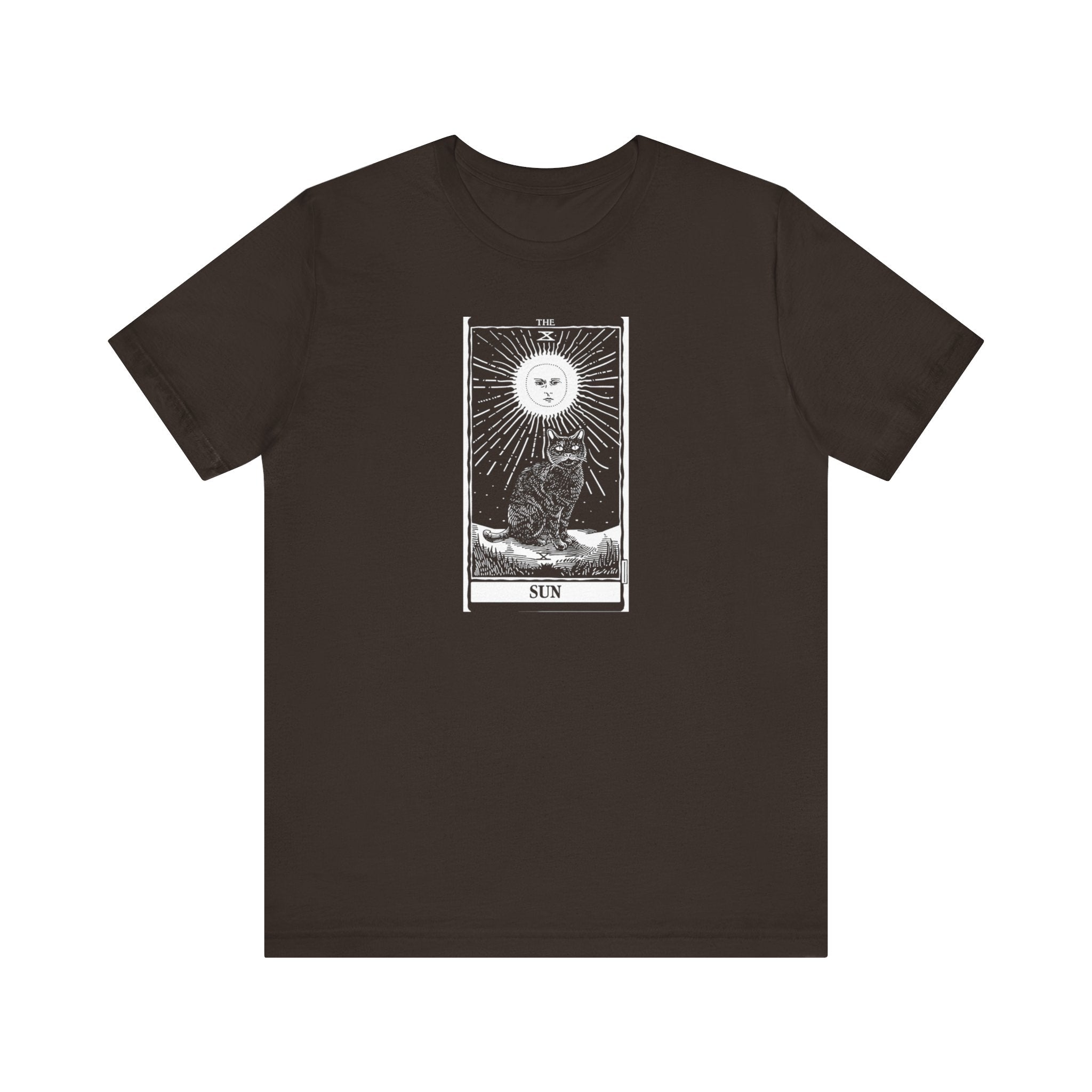 The Sun Tarot Cat T-Shirt