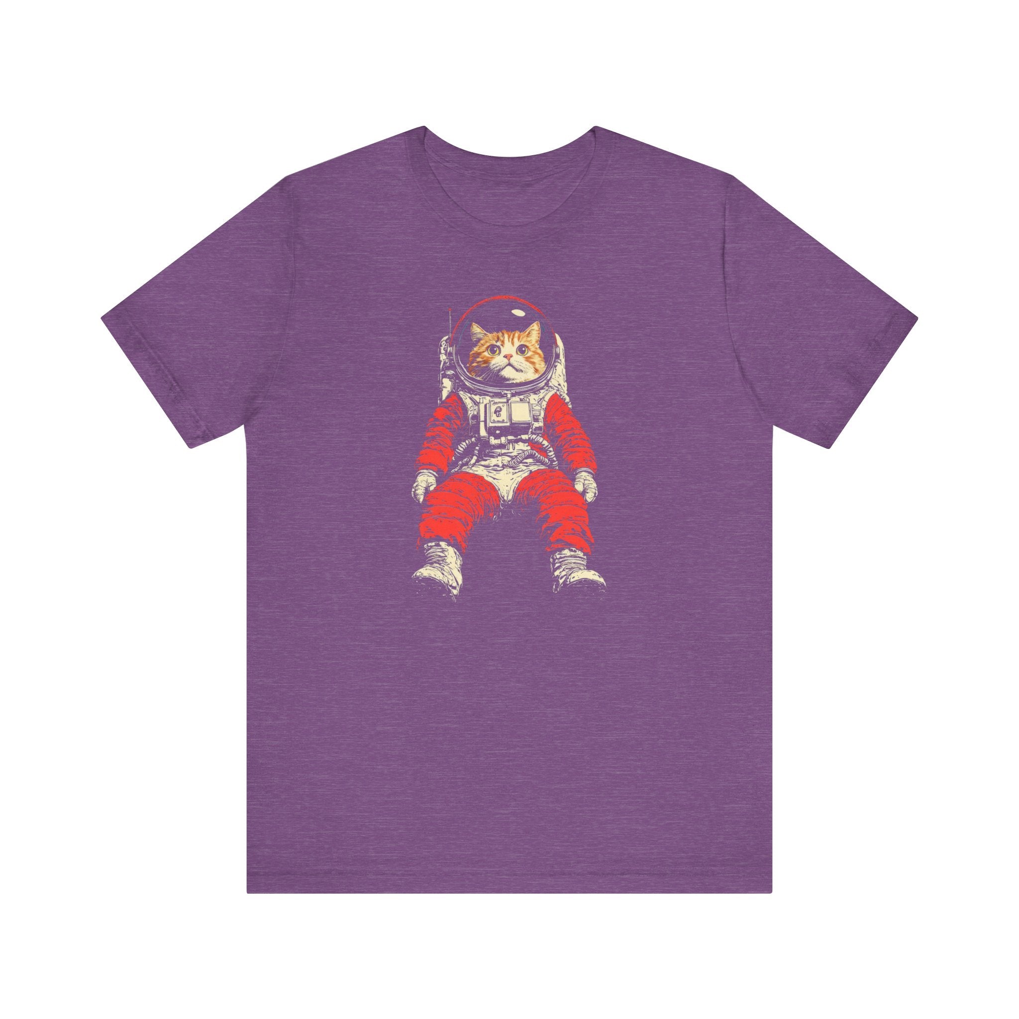 Chill Cat Astronaut Graphic Tee