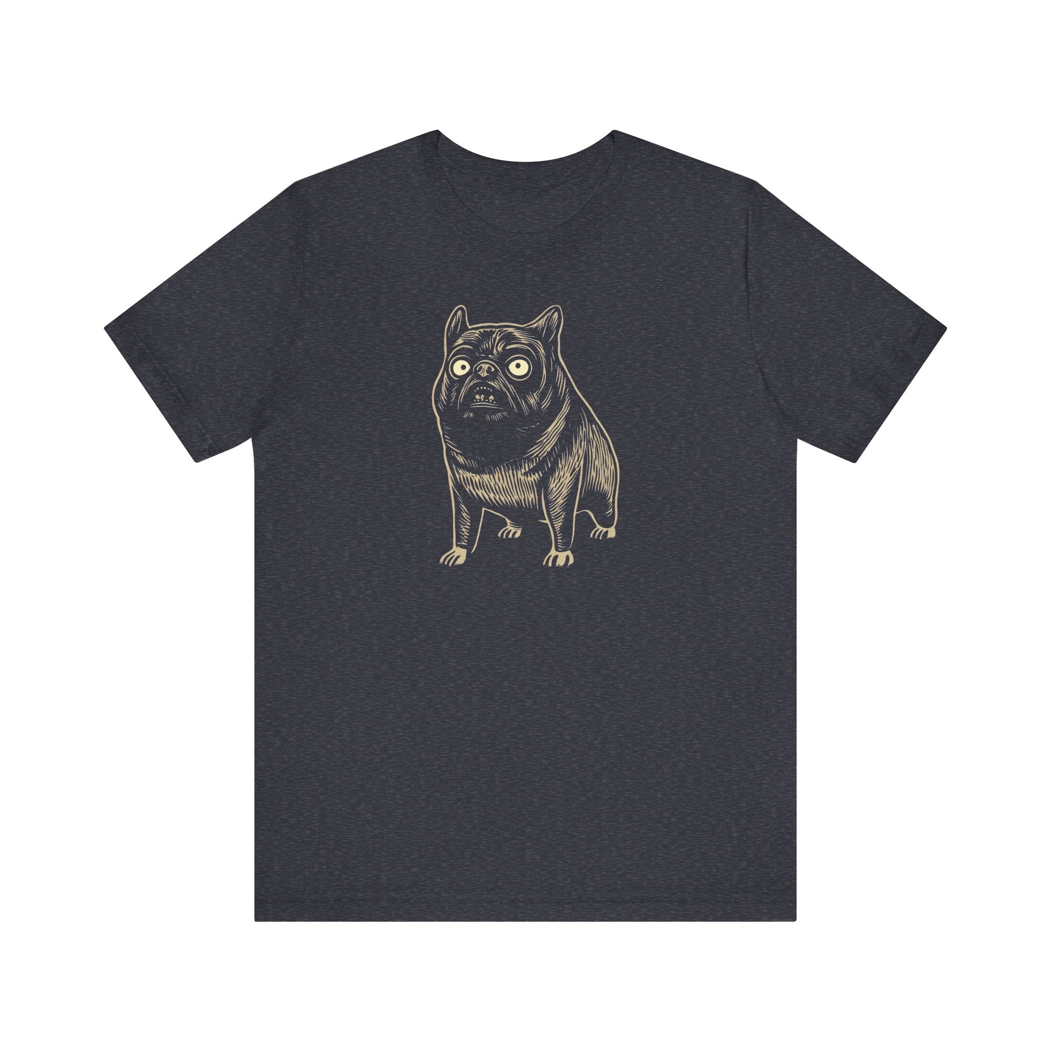 Wide-Eyed French Bulldog T-Shirt