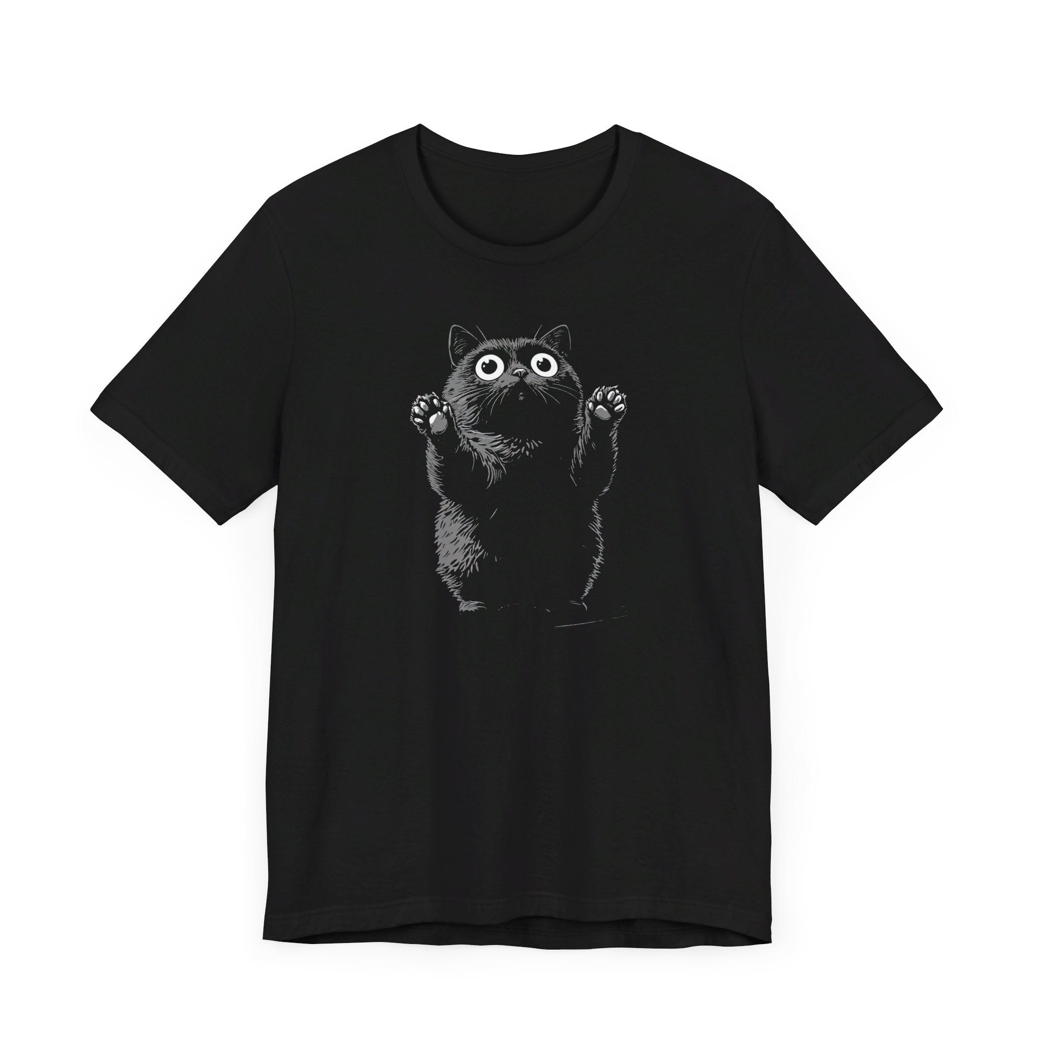 Wide-Eyed Wonder Cat T-Shirt